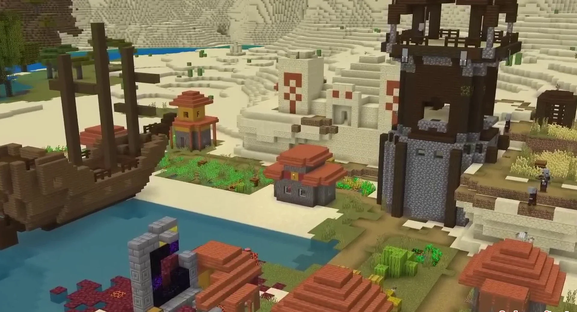 Minecraft seed 11559026035400866 — скриншот 1
