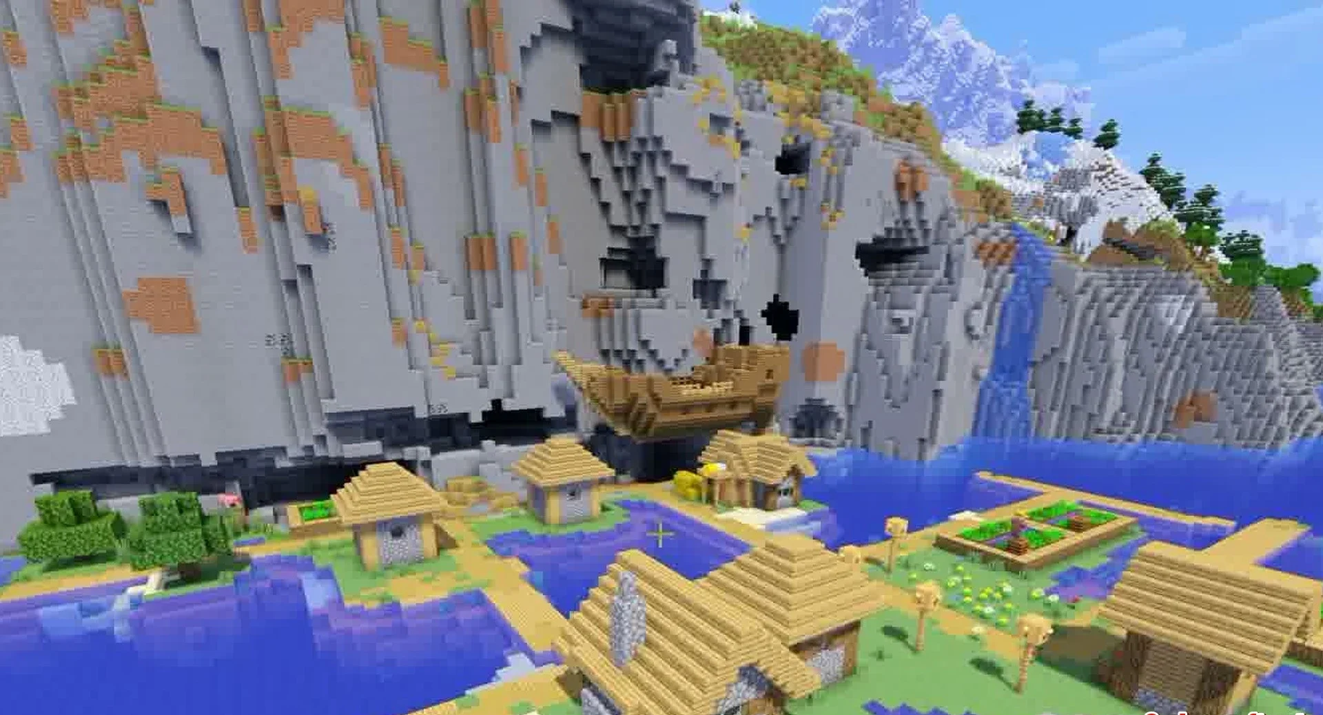 Minecraft seed 11764913033 — скриншот 1