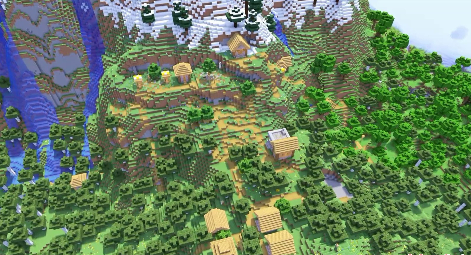 Minecraft seed 118355854064 — скриншот 1