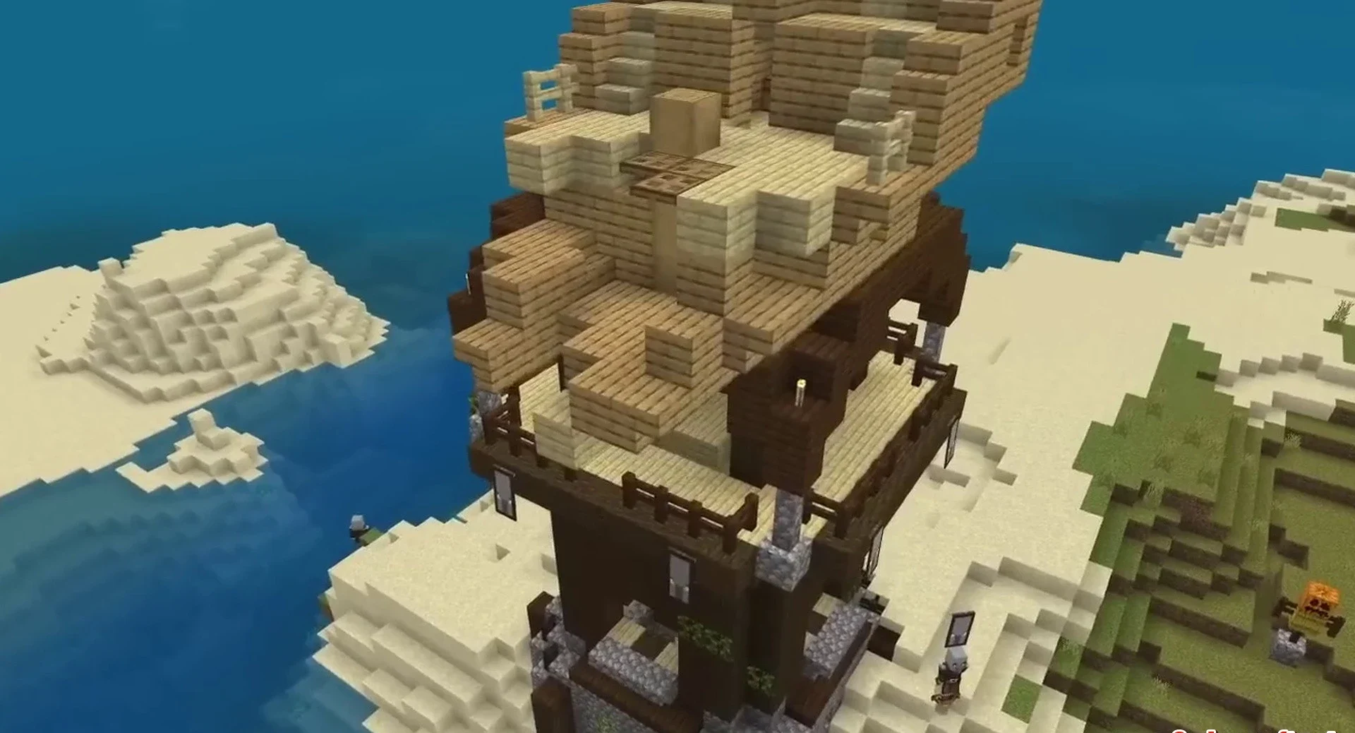 Minecraft seed 1204728686642325439 — скриншот 1