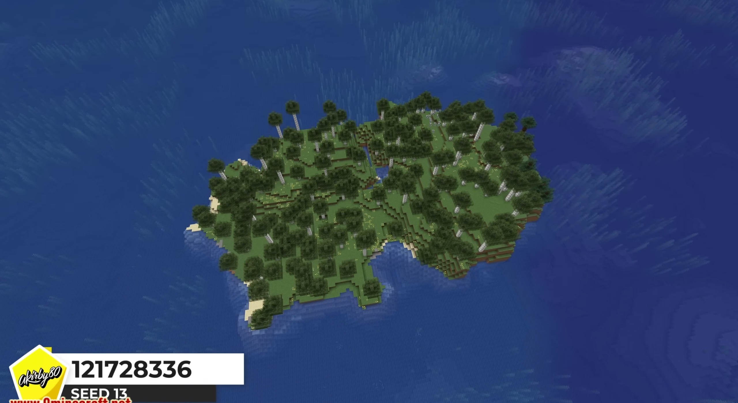 Minecraft seed 121728336 — скриншот 1