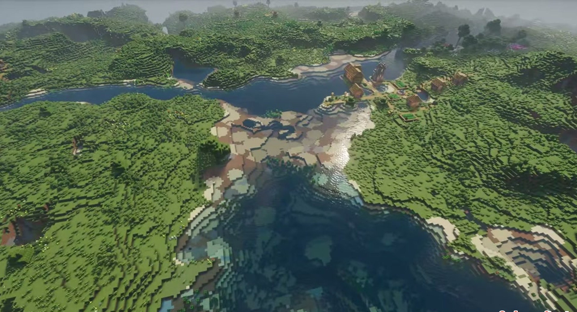 Minecraft seed 16000003 — скриншот 1