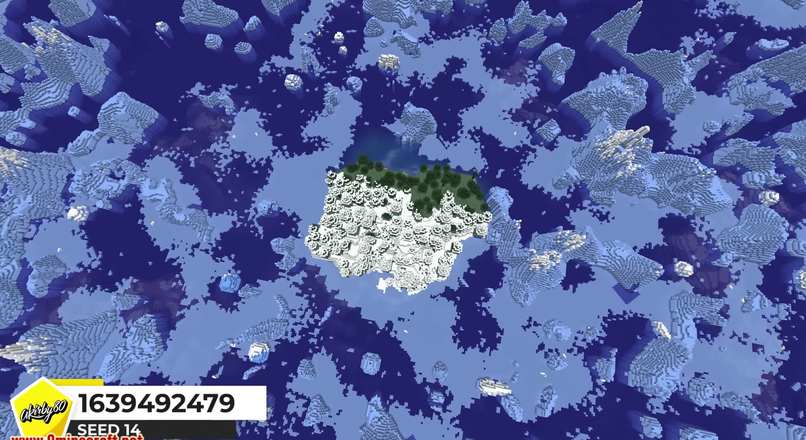 Minecraft seed 1639492479 — скриншот 1