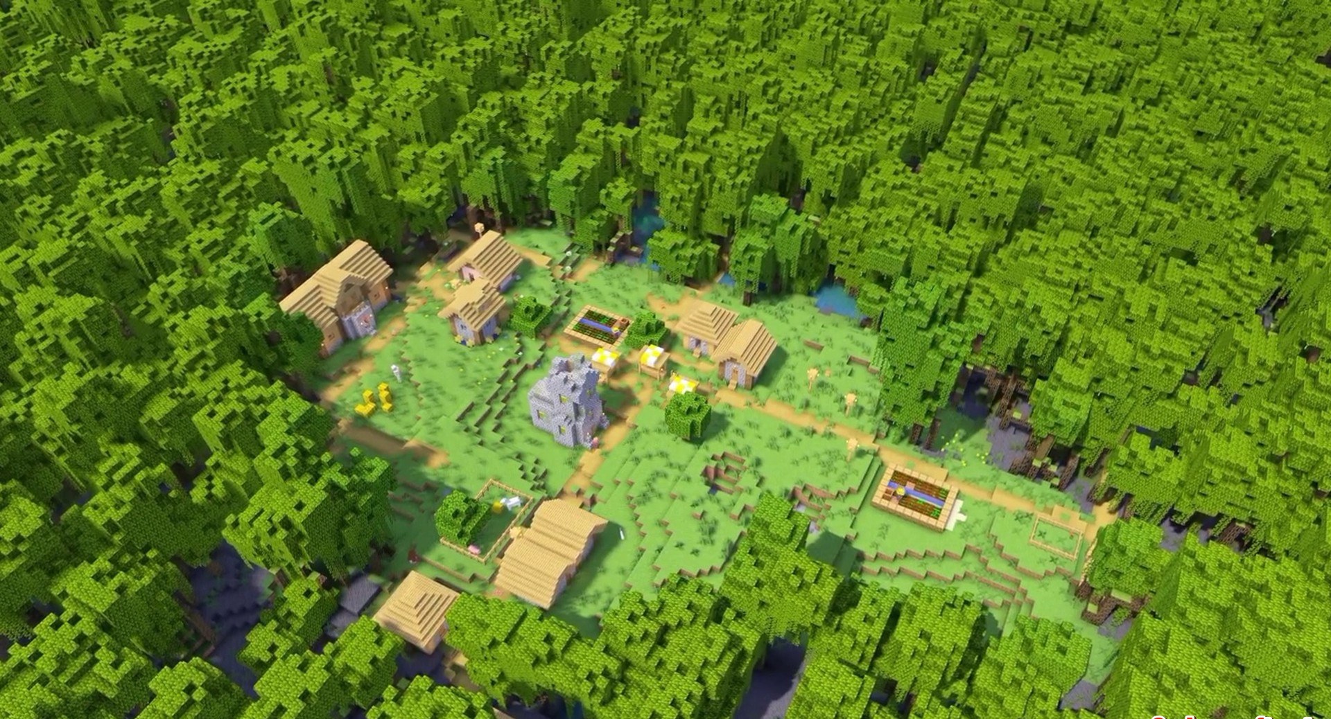 Minecraft seed 16889519902 — скриншот 1