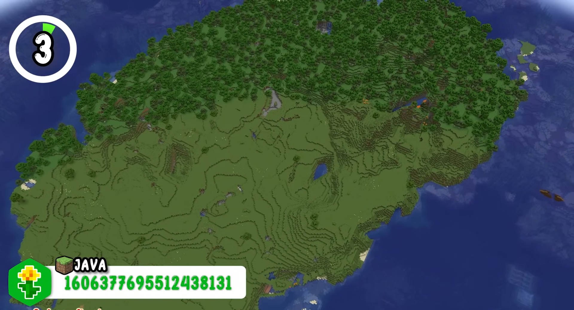 Minecraft seed 1702360659146060485 — скриншот 1