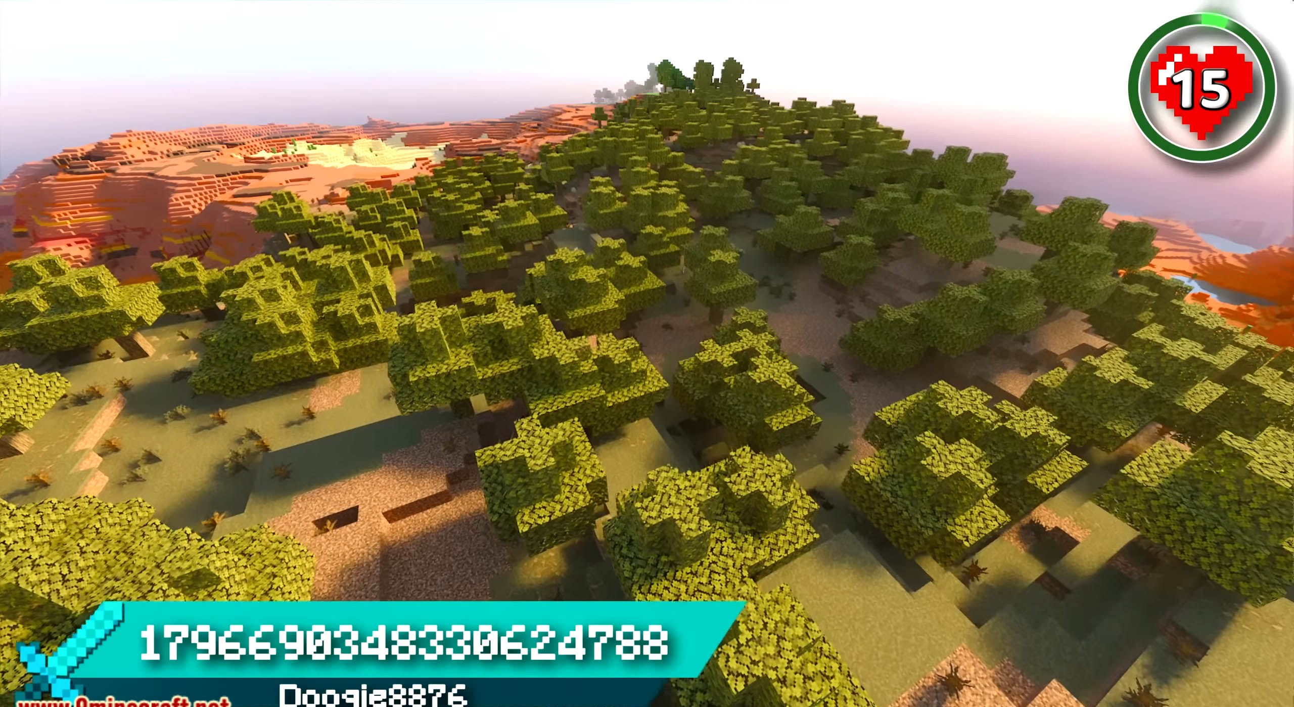 Minecraft seed 1796690348330624788 — скриншот 1