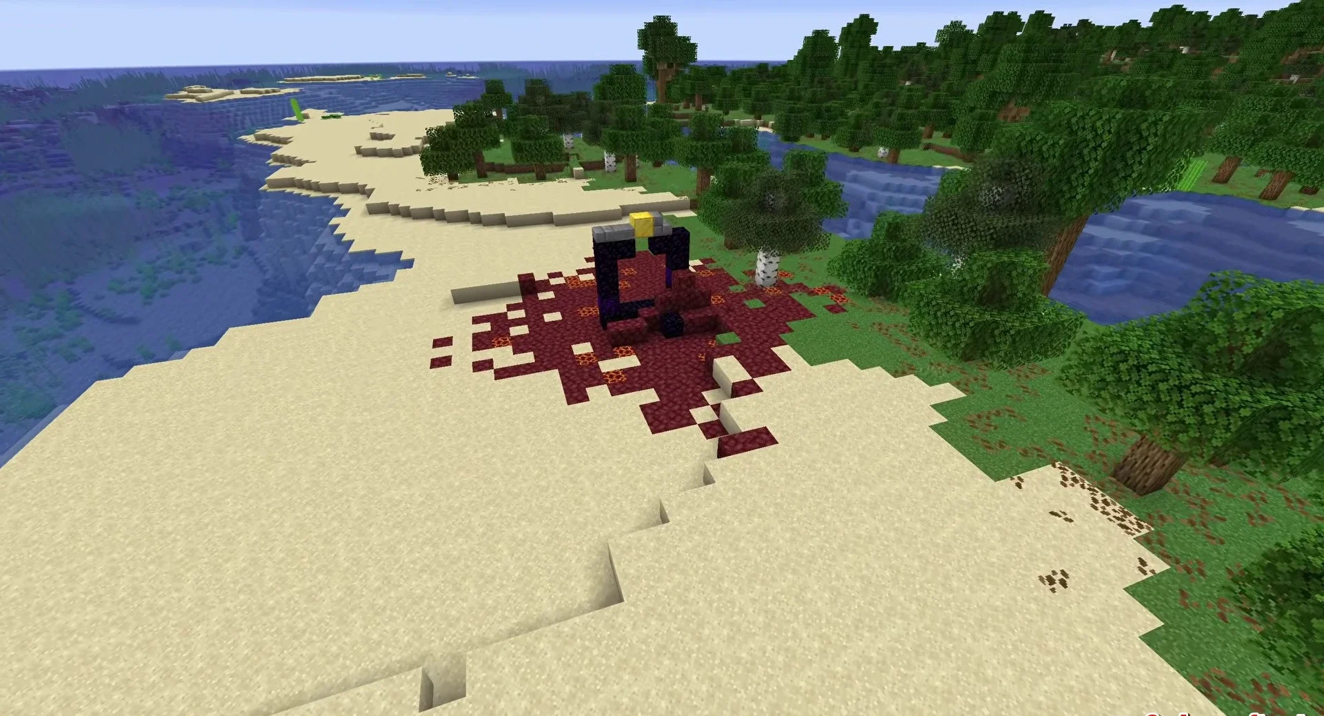 Minecraft seed 186826270954944931 — скриншот 1
