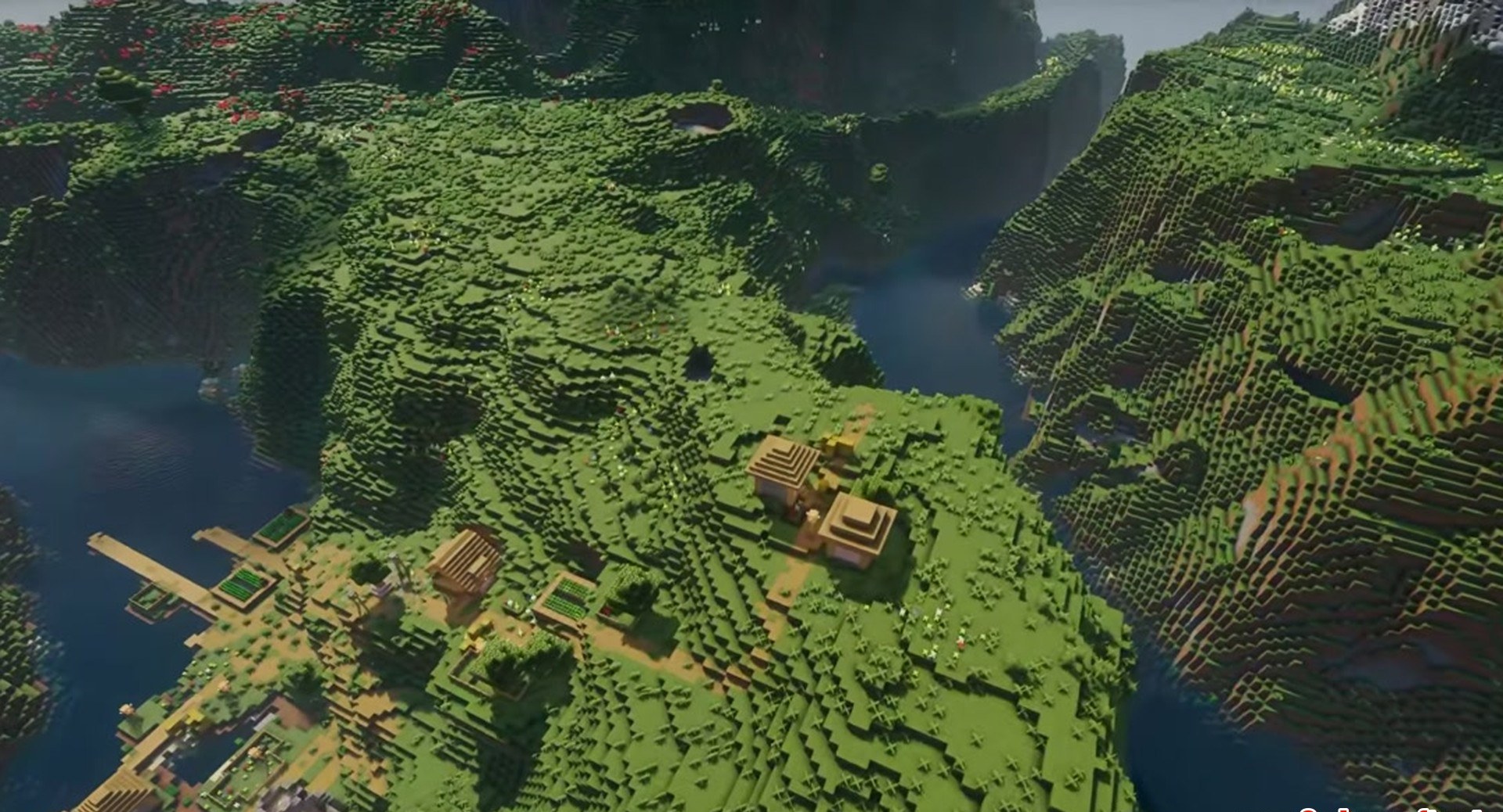 Minecraft seed 198000027 — скриншот 1