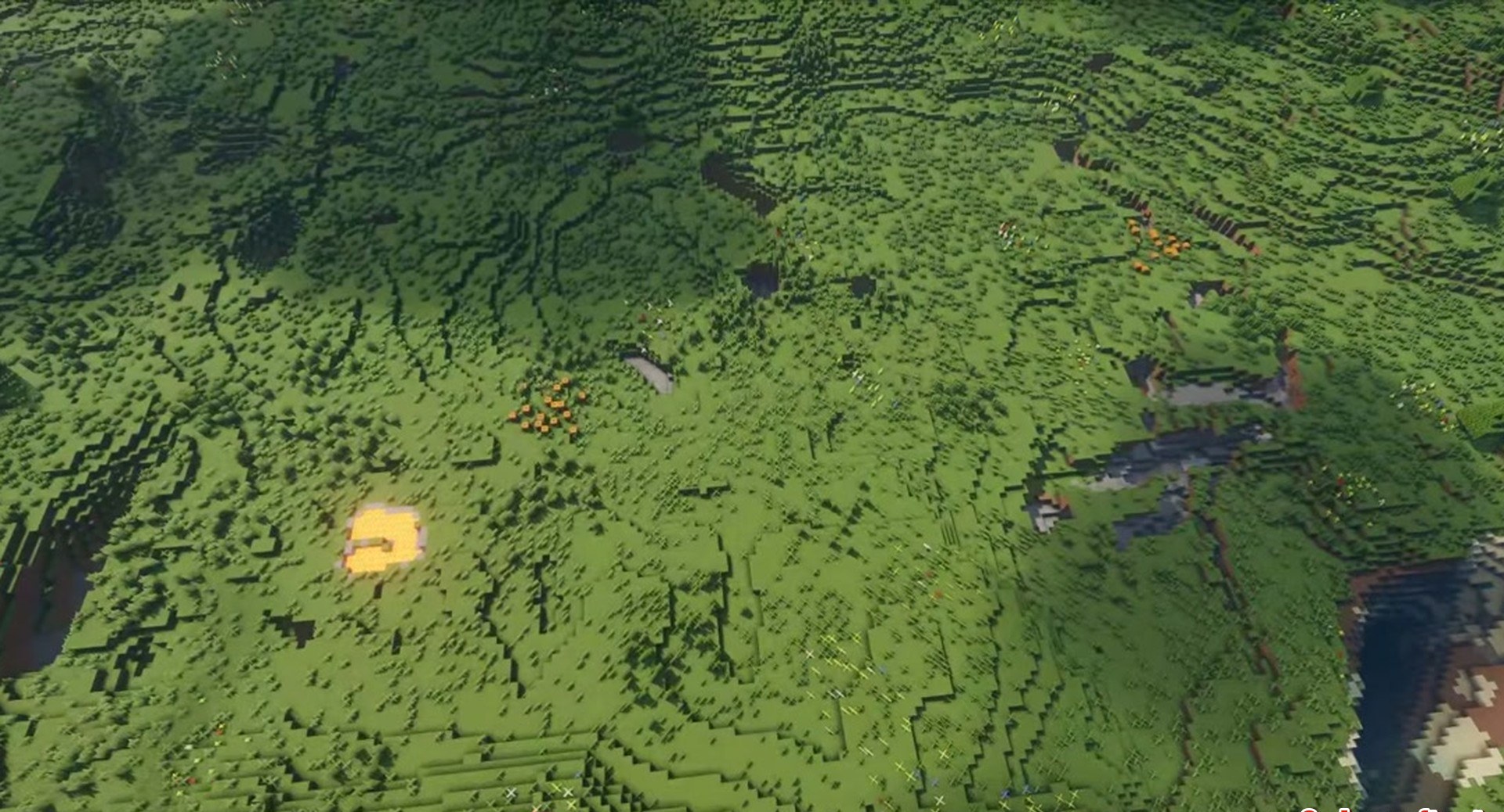 Minecraft seed 207000028 — скриншот 1