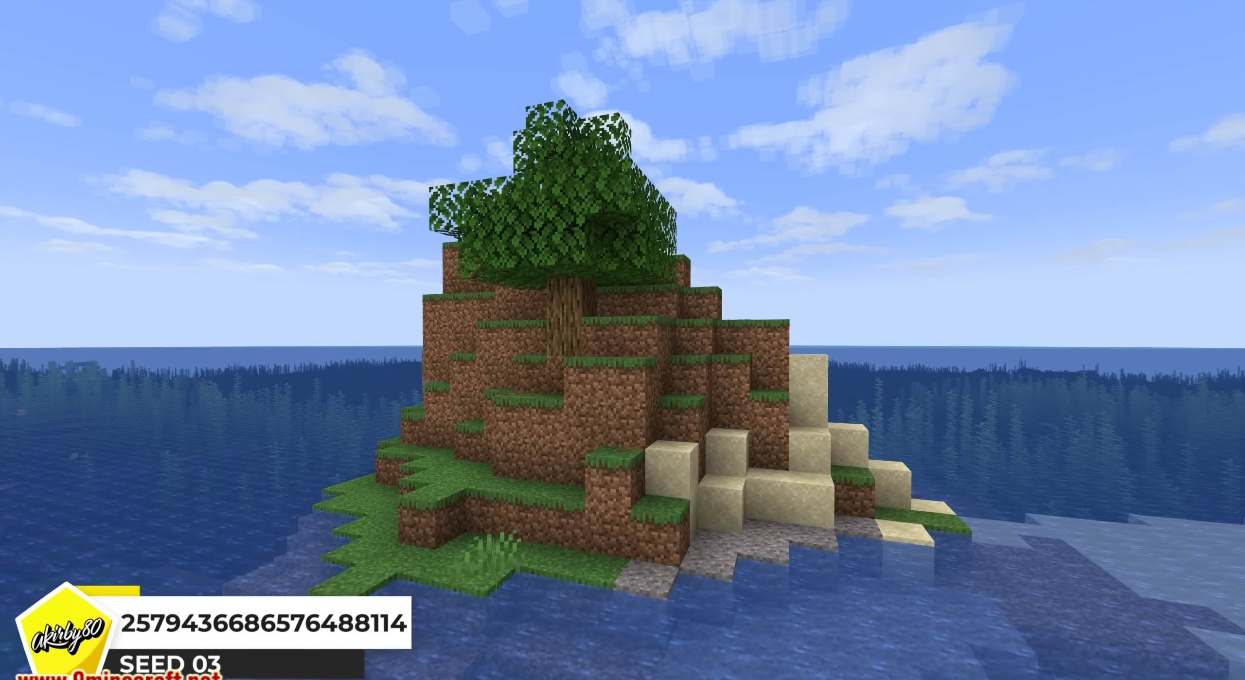 Minecraft seed 2579436686576488114 — скриншот 1