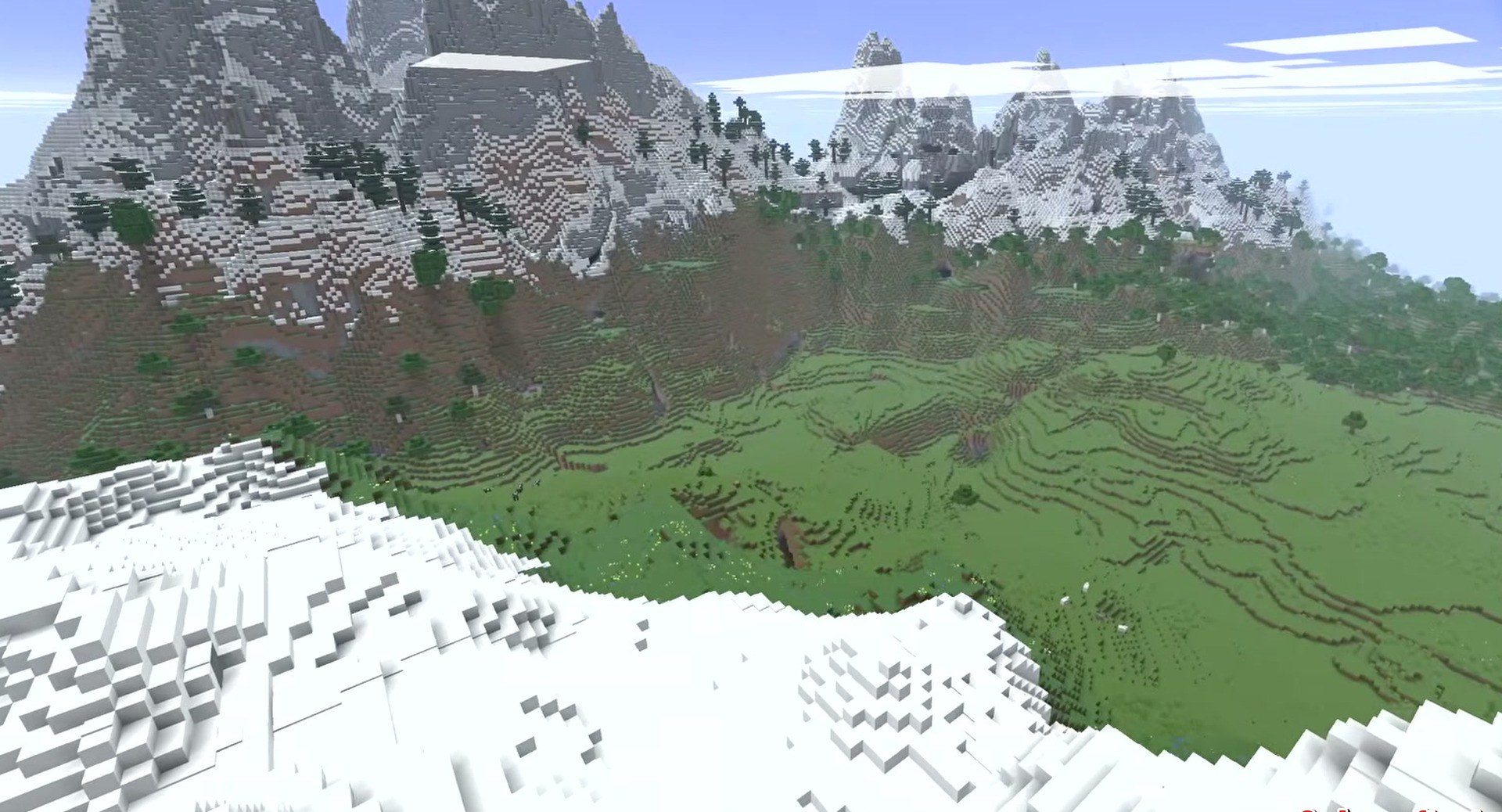 Minecraft seed 2582740 — скриншот 1
