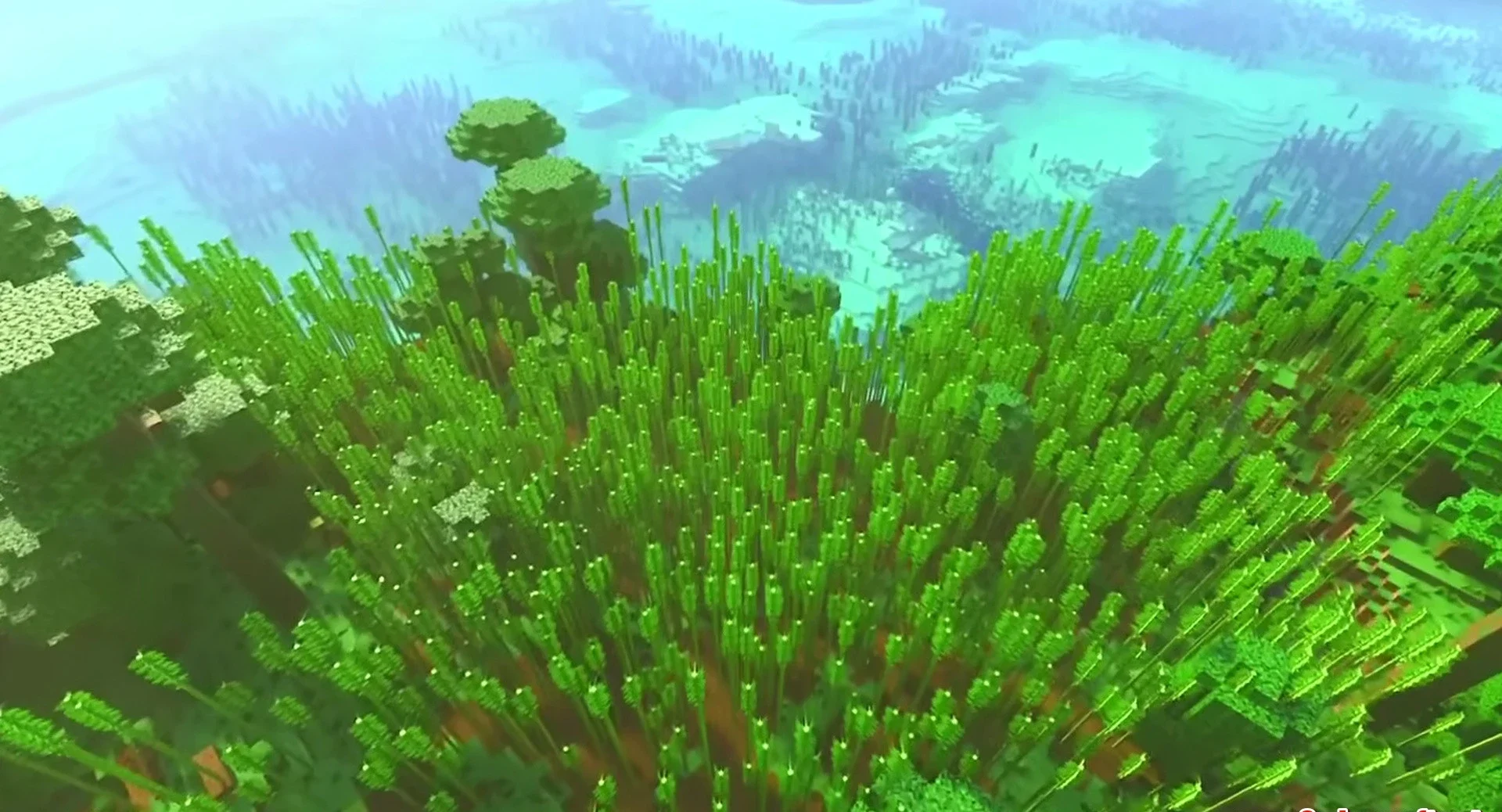 Minecraft seed 2882155124289686792 — скриншот 1