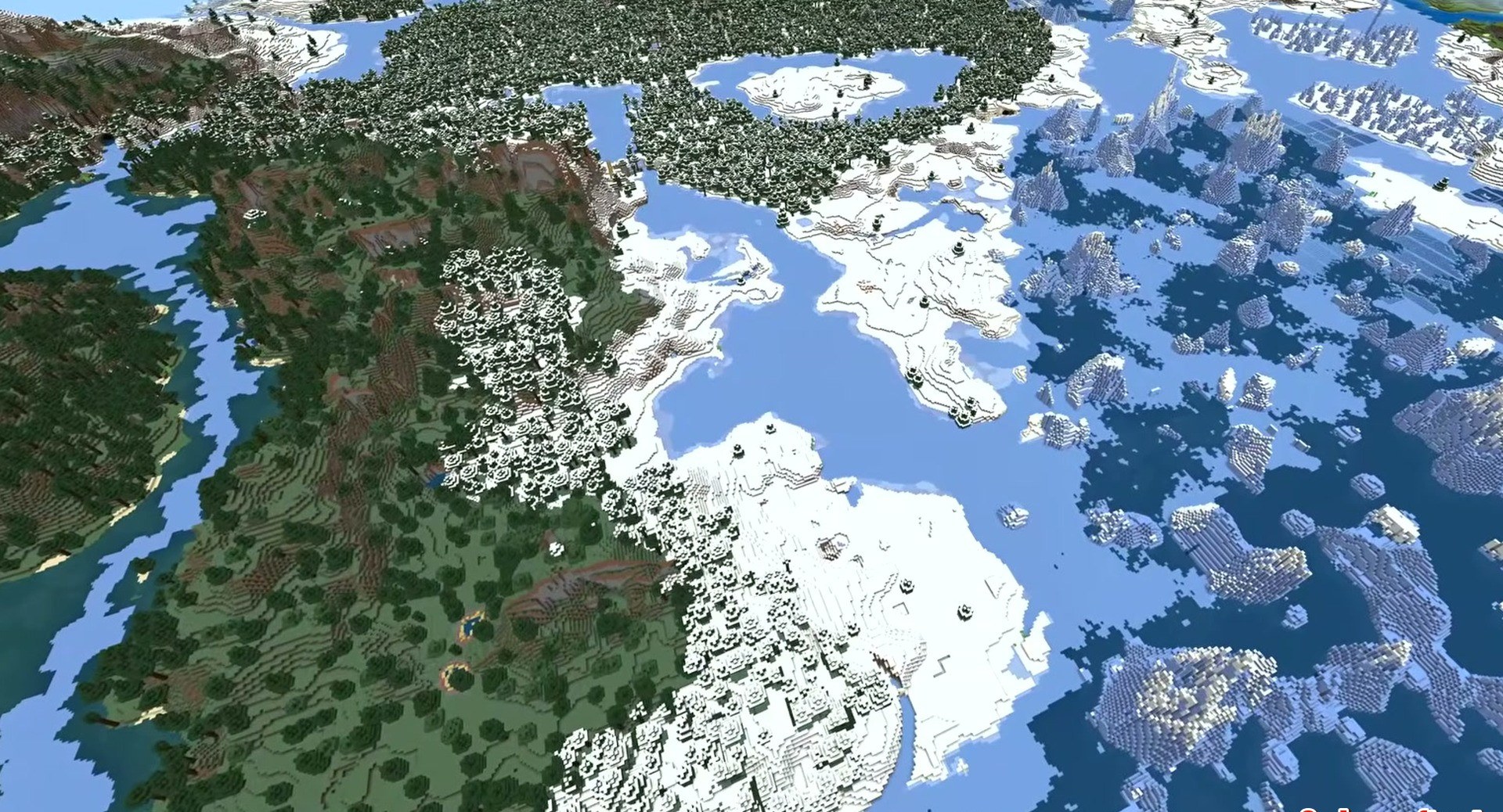 Minecraft seed 2902278 — скриншот 1
