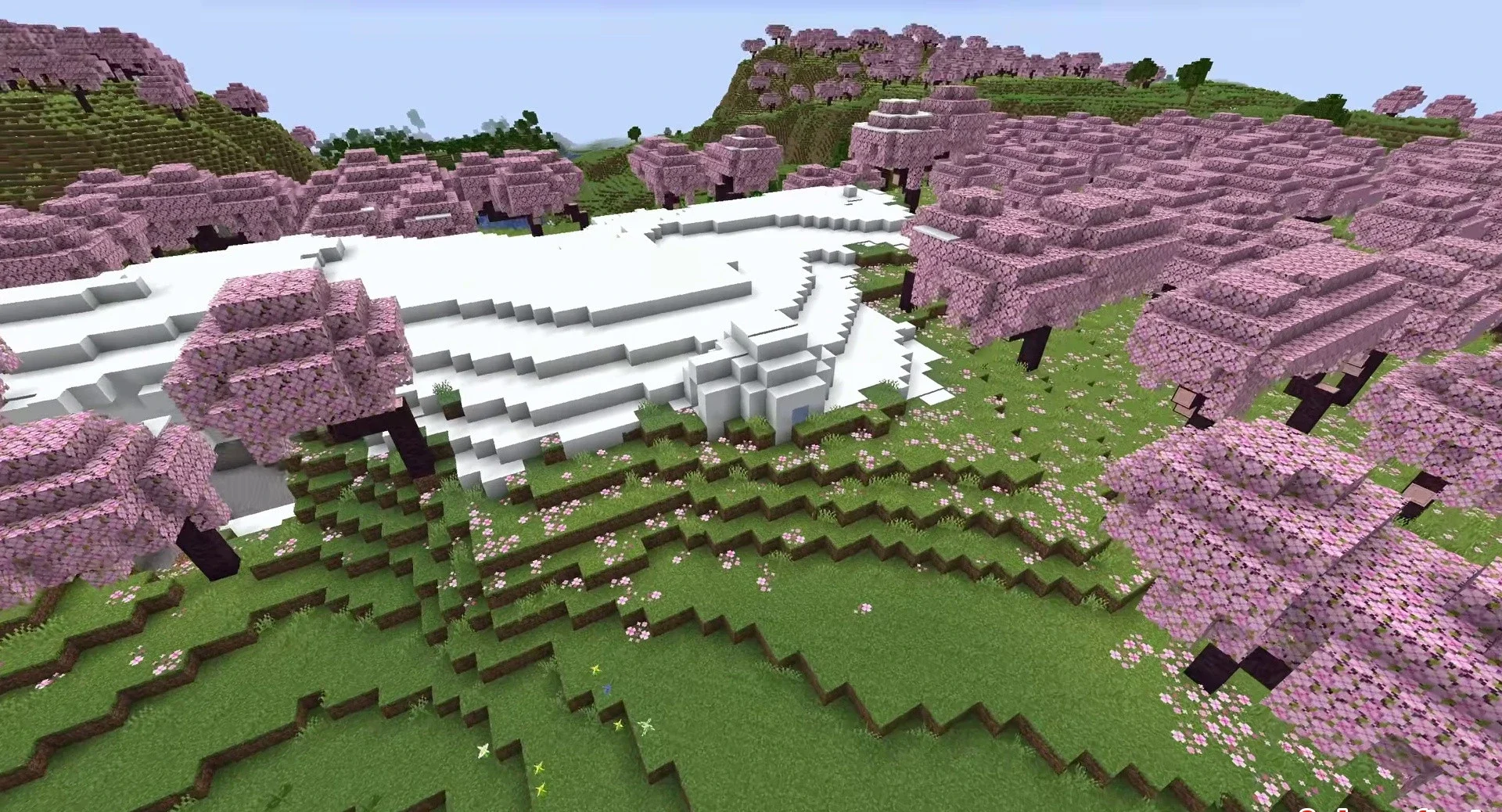 Minecraft seed 296738340736093039 — скриншот 1