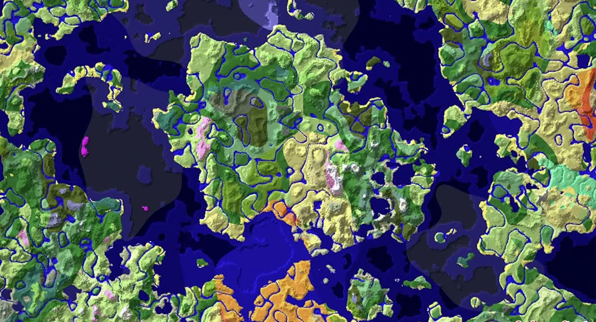 Minecraft seed 3000549620035638349 — скриншот 1