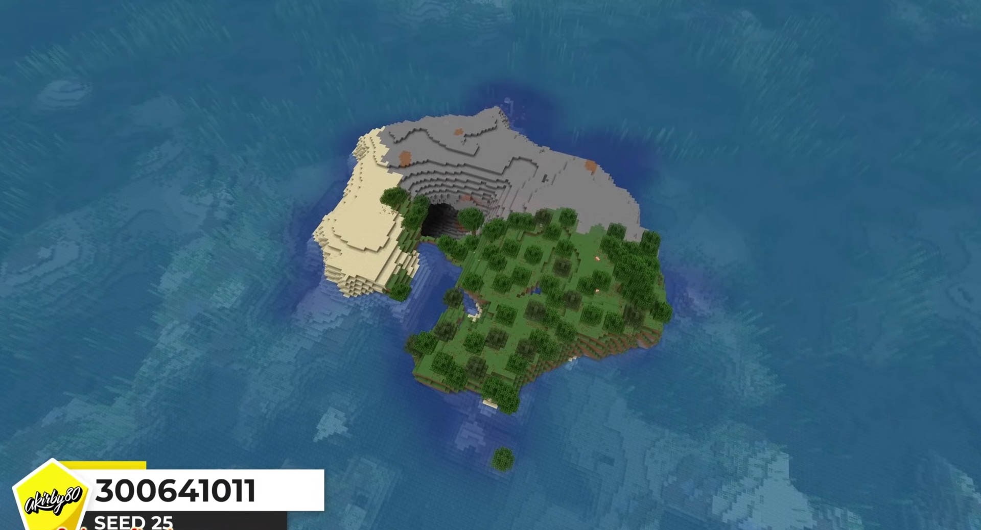 Minecraft seed 300641011 — скриншот 1