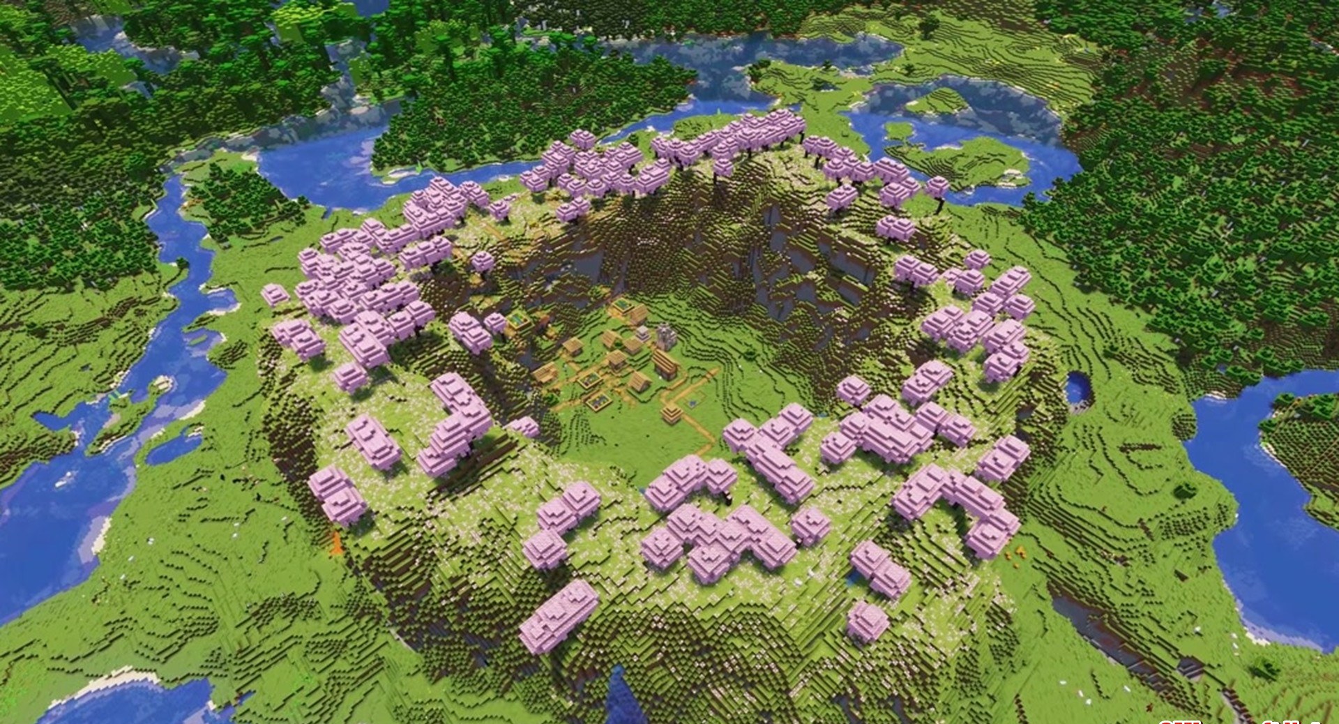 Minecraft seed 319580175 — скриншот 1