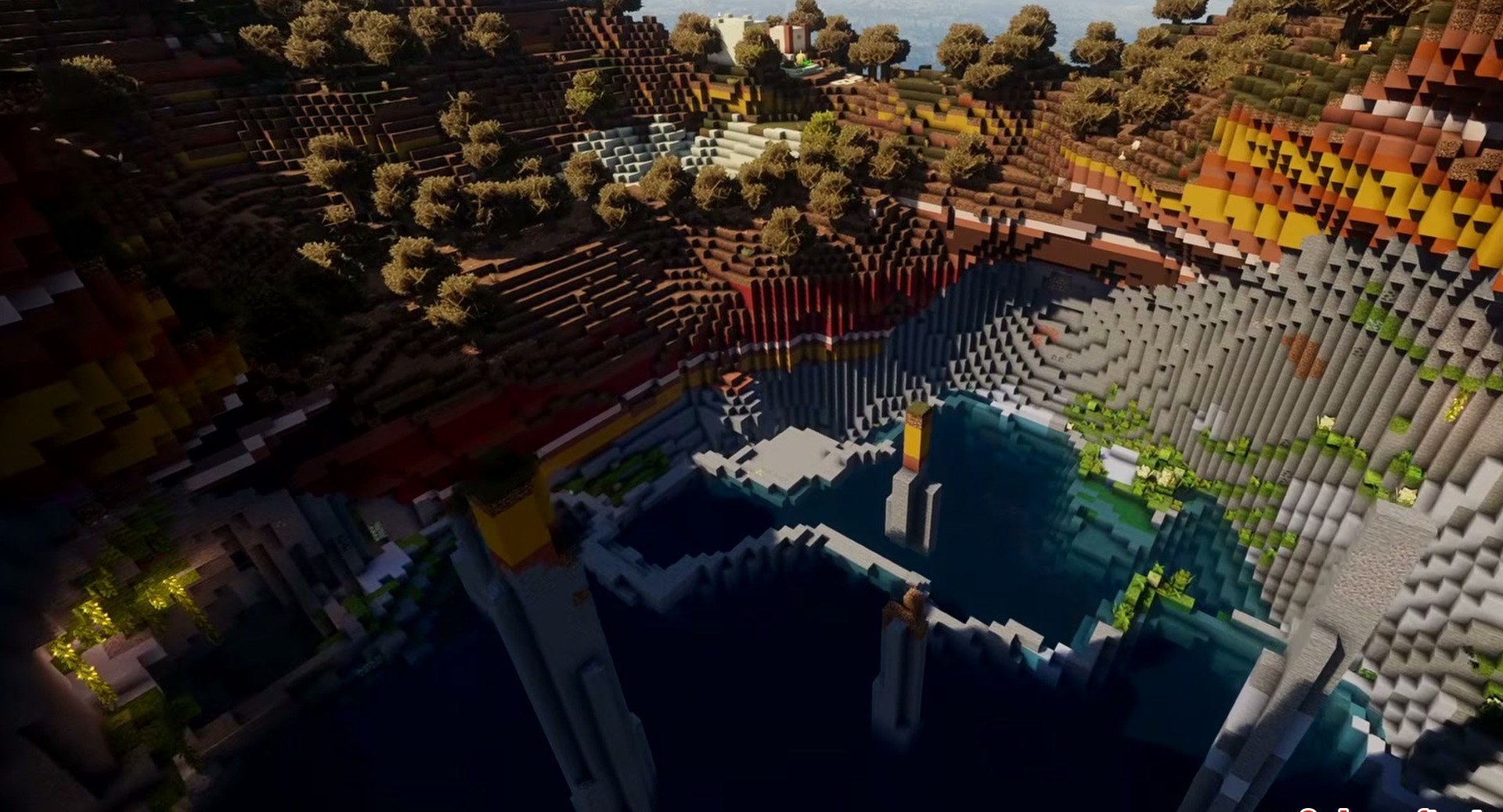 Minecraft seed 34972034707785914 — скриншот 1