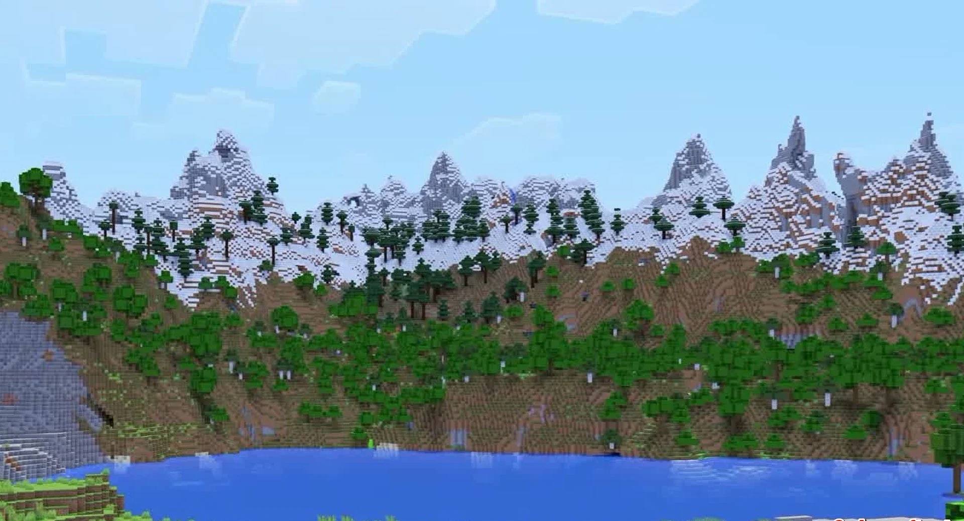 Minecraft seed 37815891 — скриншот 1