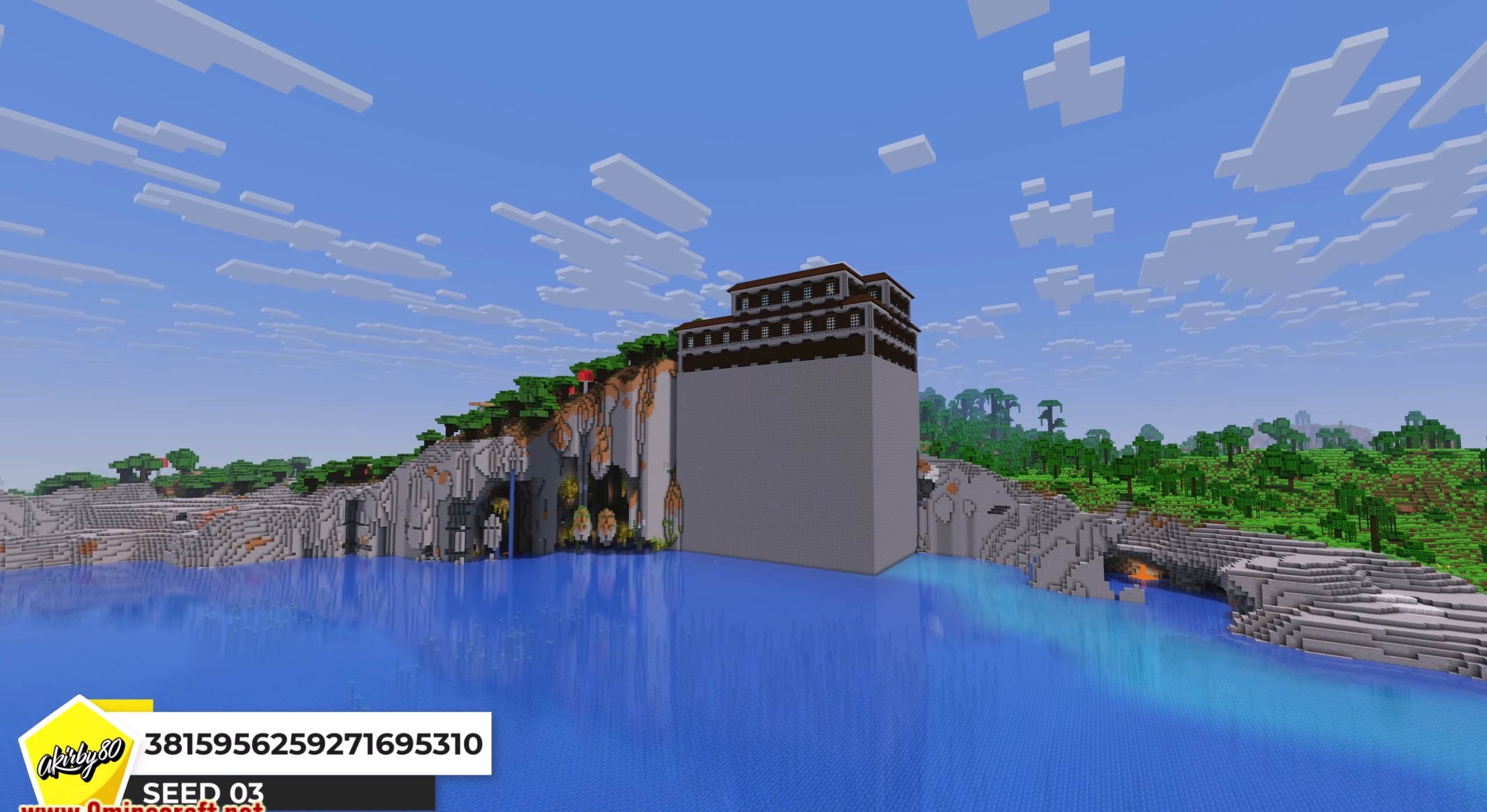 Minecraft seed 3815956259271695310 — скриншот 1