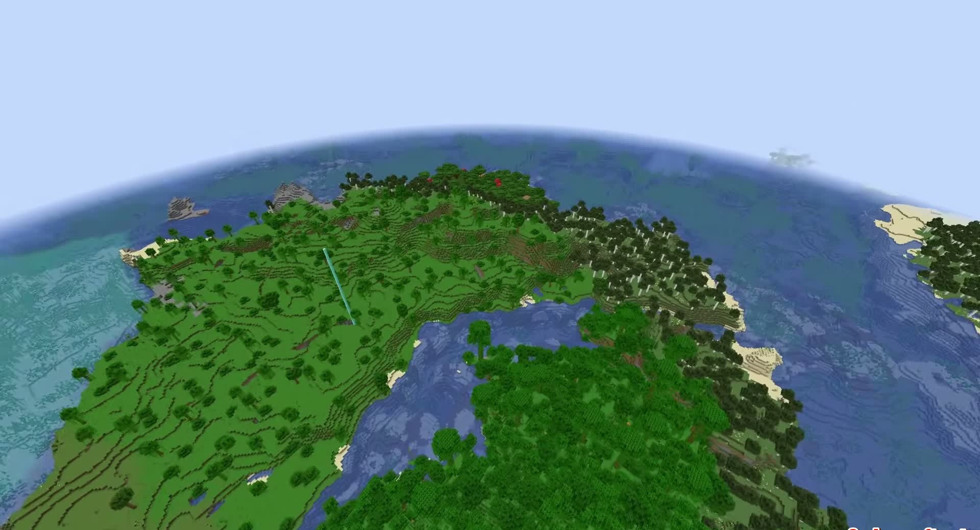 Minecraft seed 3859837535025834598 — скриншот 1