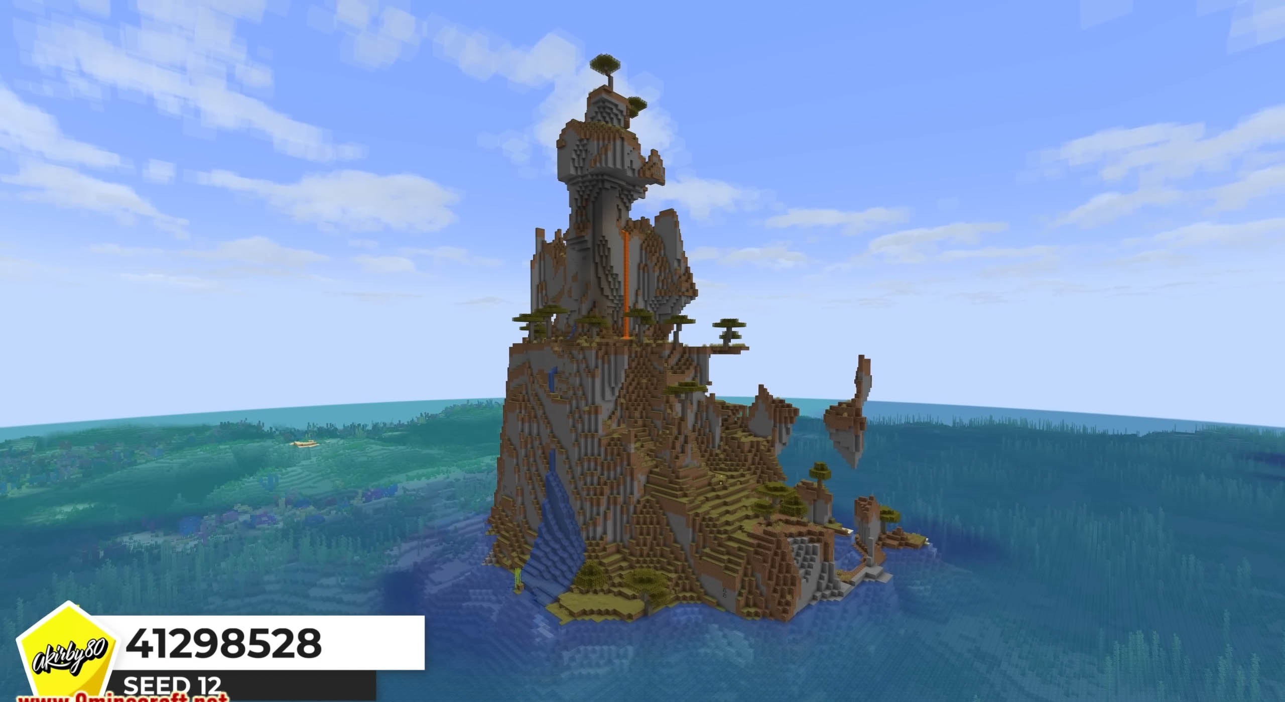 Minecraft seed 41298528 — скриншот 1