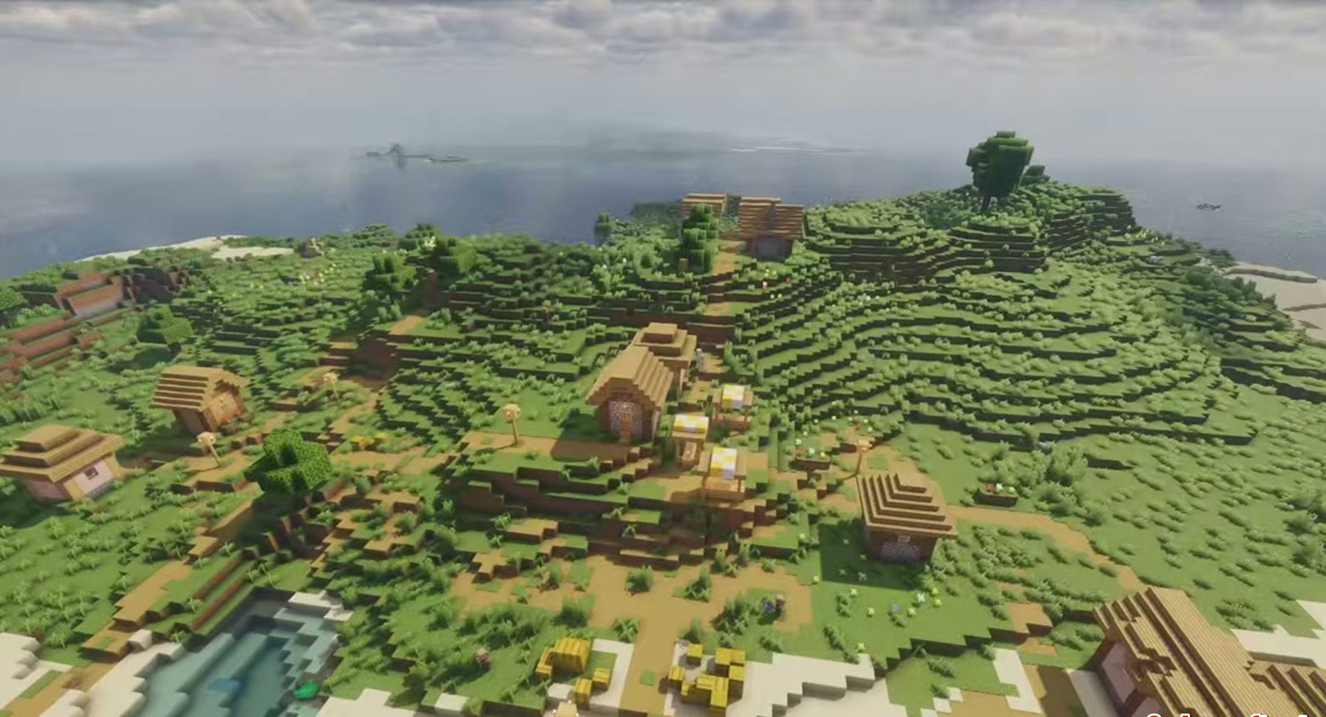 Minecraft seed 45000016 — скриншот 1
