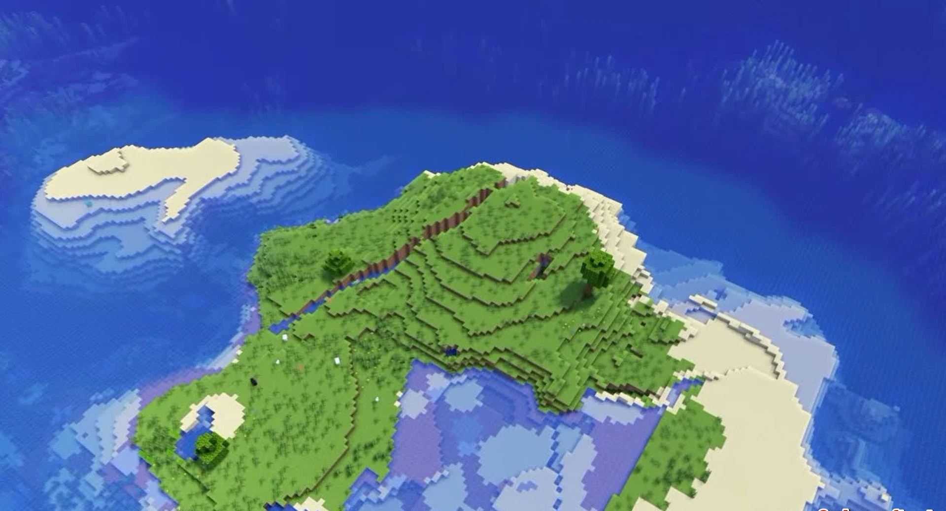 Minecraft seed 453375033 — скриншот 1