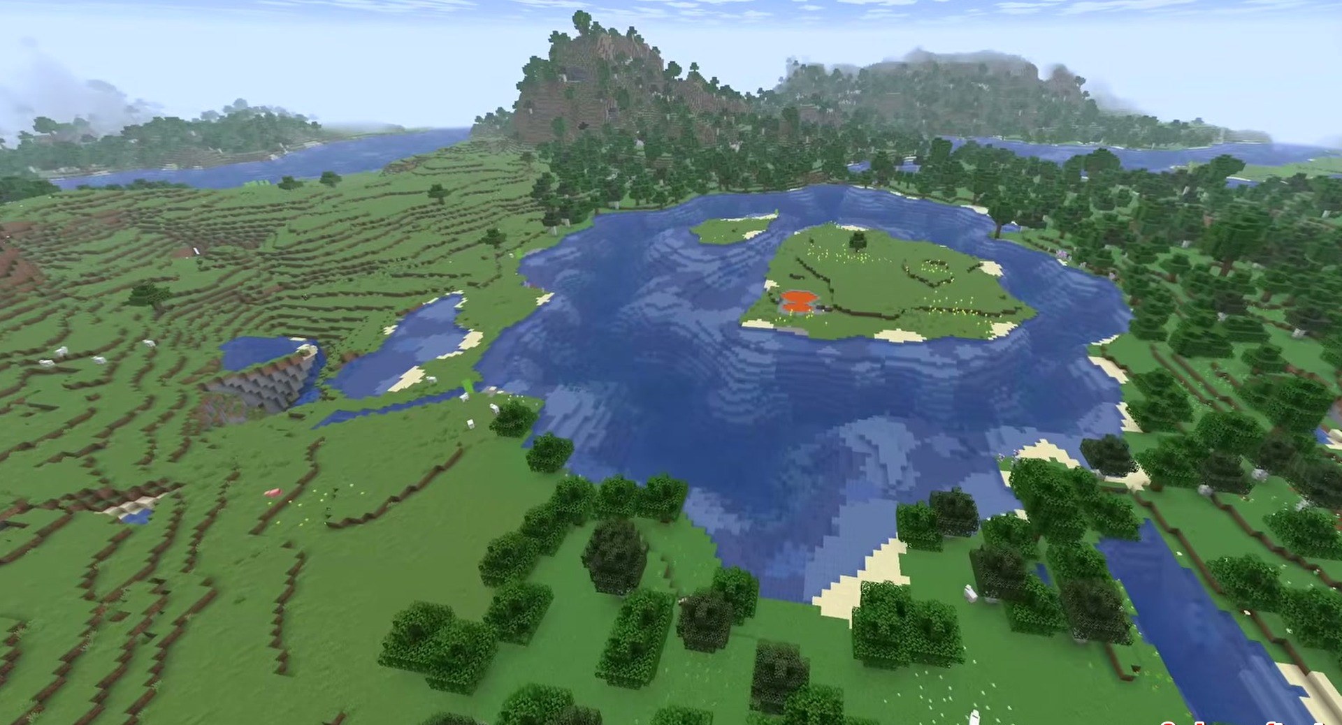 Minecraft seed 4872258363489436374 — скриншот 1