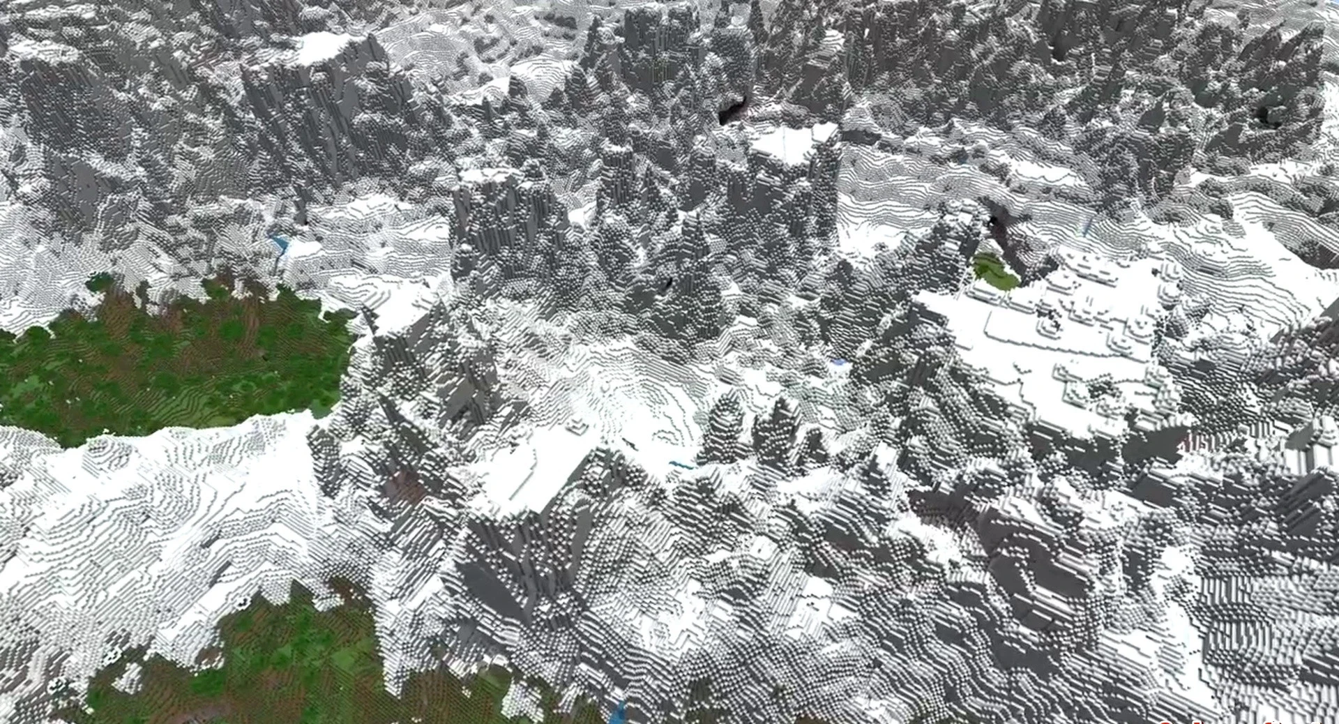 Minecraft seed 4983085950276829736 — скриншот 1