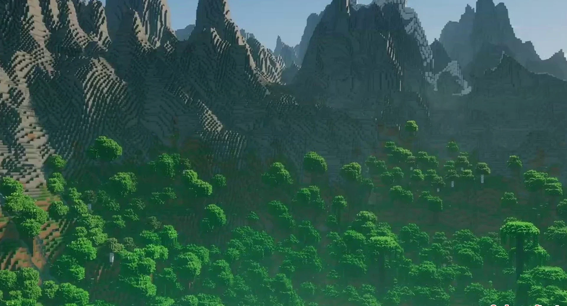 Minecraft seed 4983086410095610500 — скриншот 1