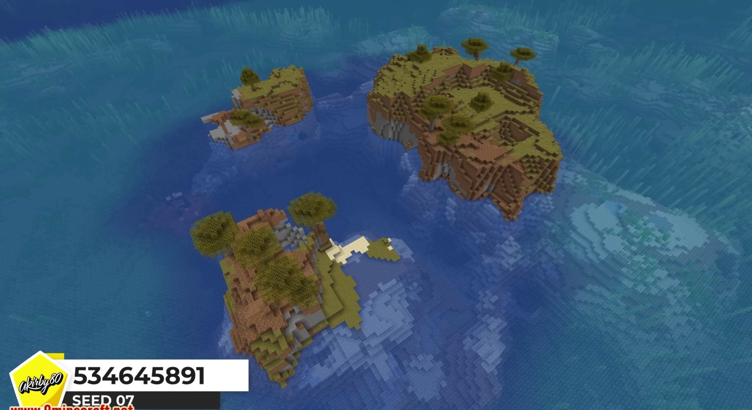 Minecraft seed 534645891 — скриншот 1