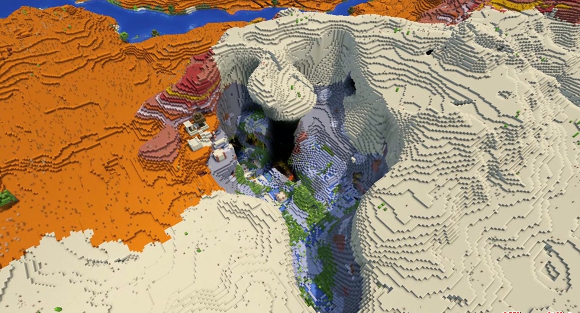 Minecraft seed 5378260840 — скриншот 1