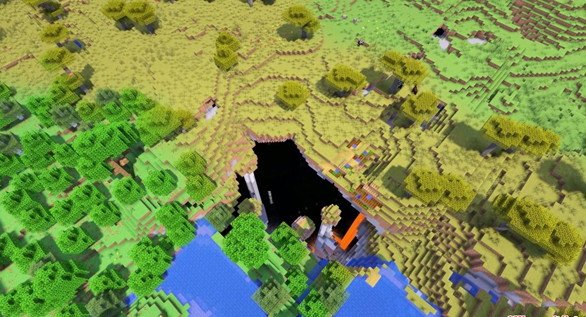 Minecraft seed 5728860200991996593 — скриншот 1