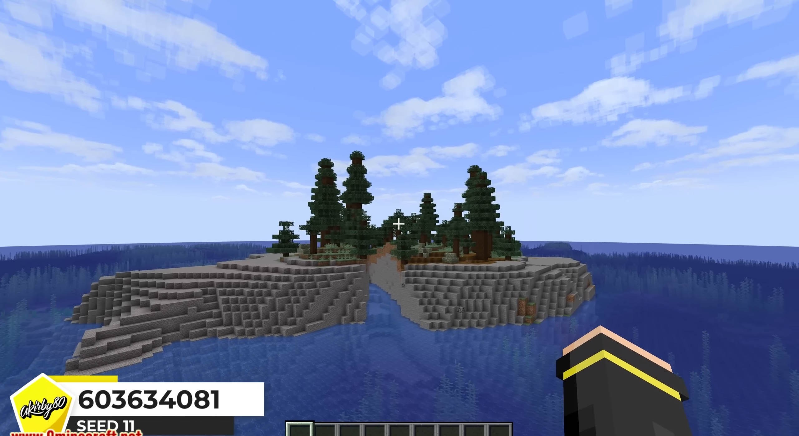 Minecraft seed 603634081 — скриншот 1