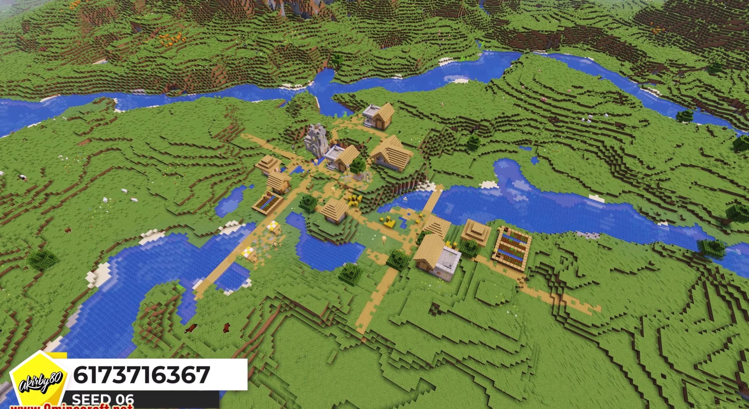 Minecraft seed 6173716367 — скриншот 1