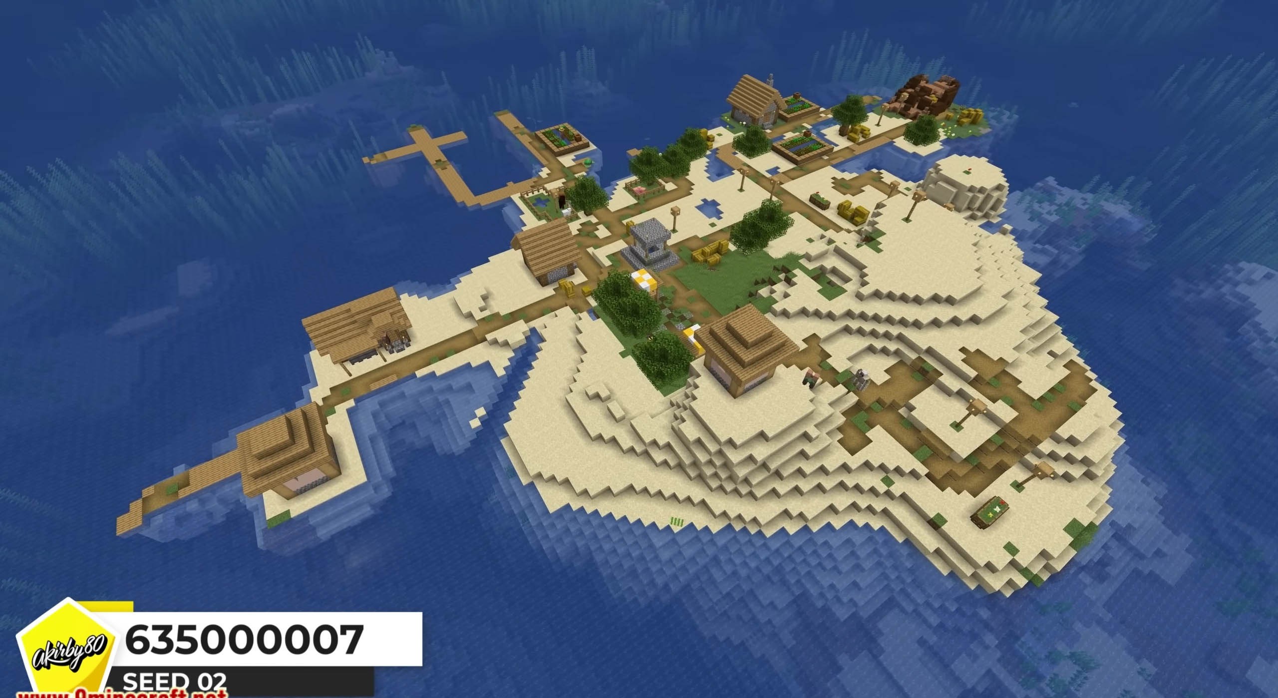 Minecraft seed 635000007 — скриншот 1