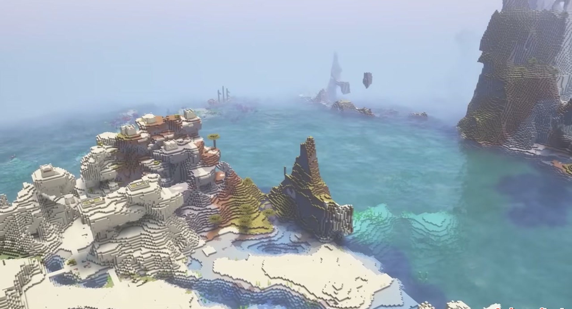 Minecraft seed 6942000025008659024 — скриншот 1
