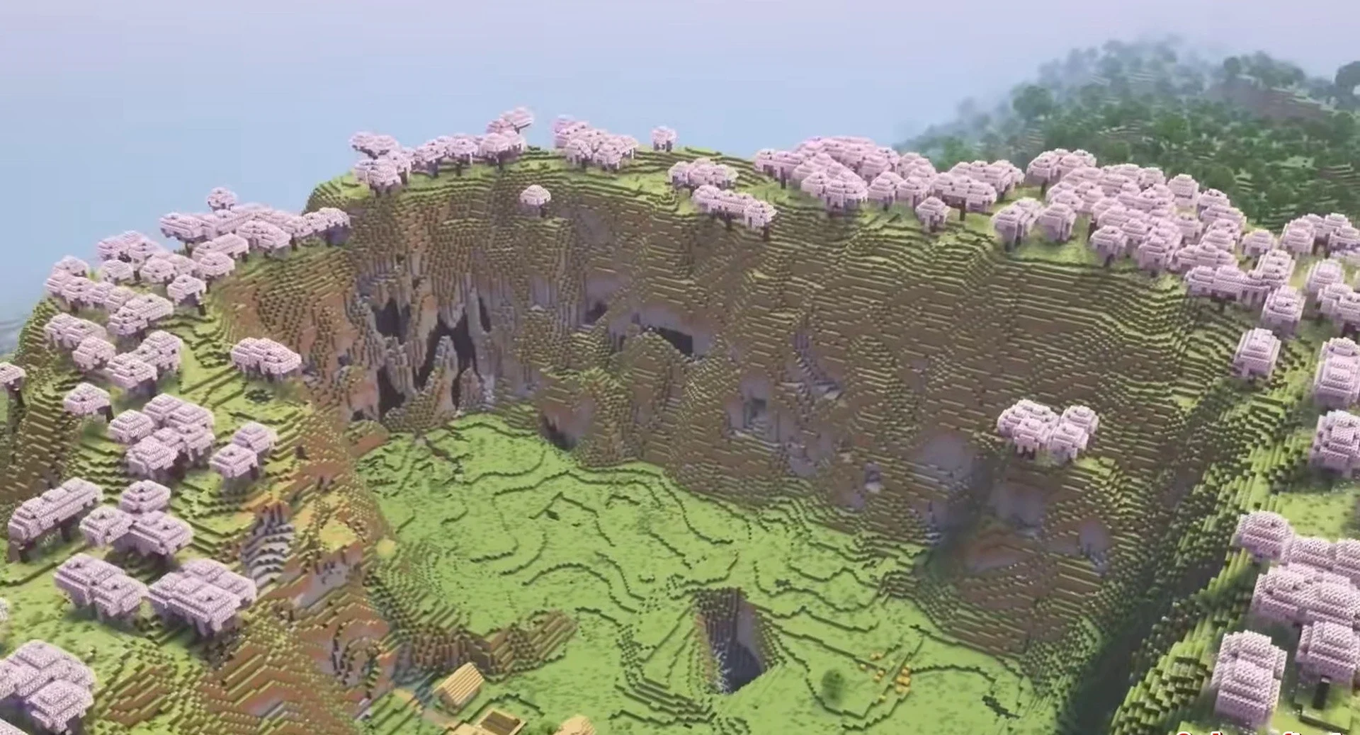 Minecraft seed 69420121623198867 — скриншот 1