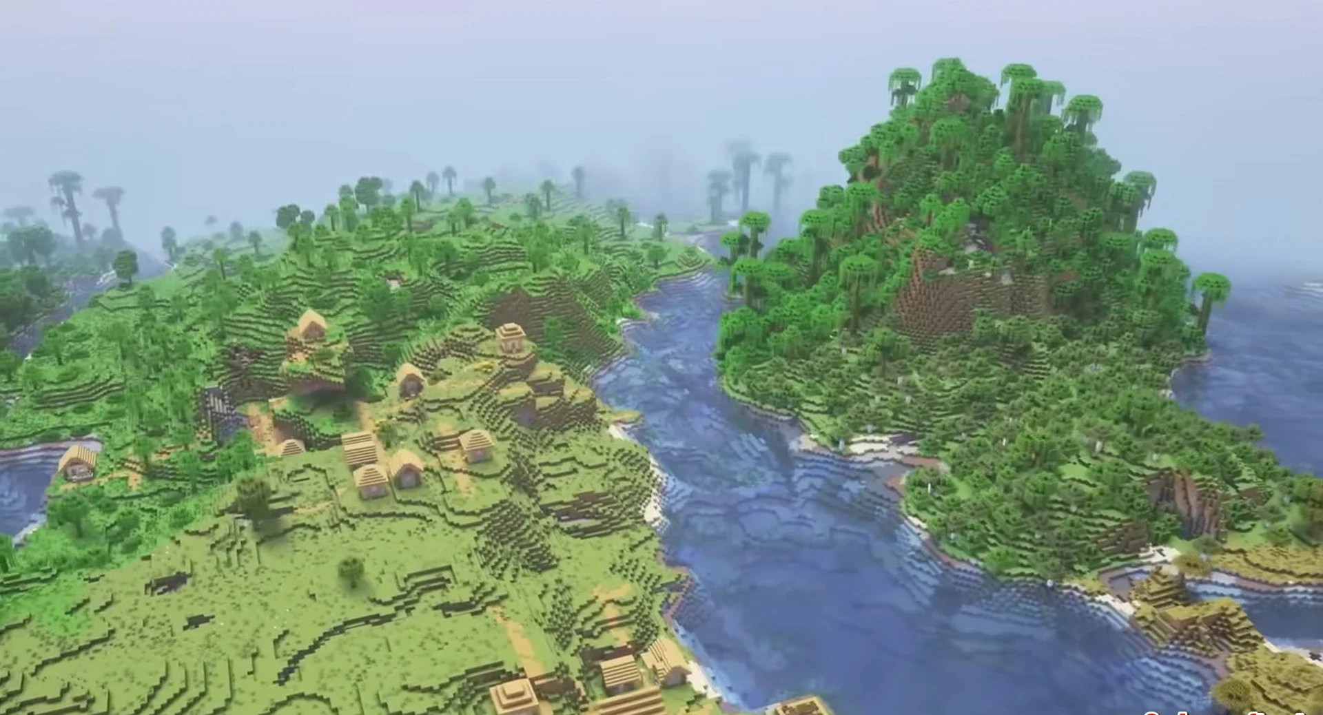 Minecraft seed 6942694269589704718 — скриншот 1