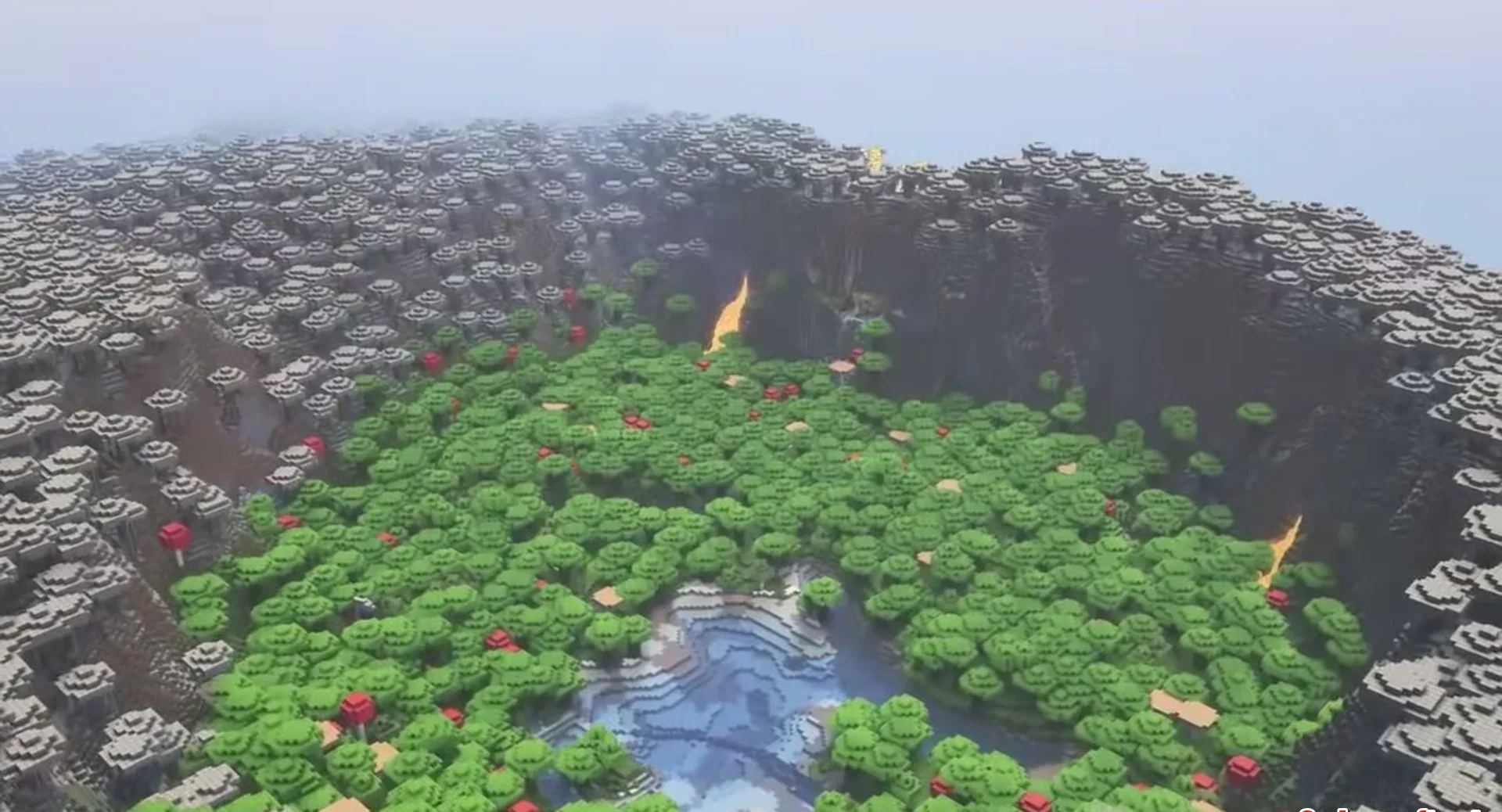 Minecraft seed 6942694271436705 — скриншот 1