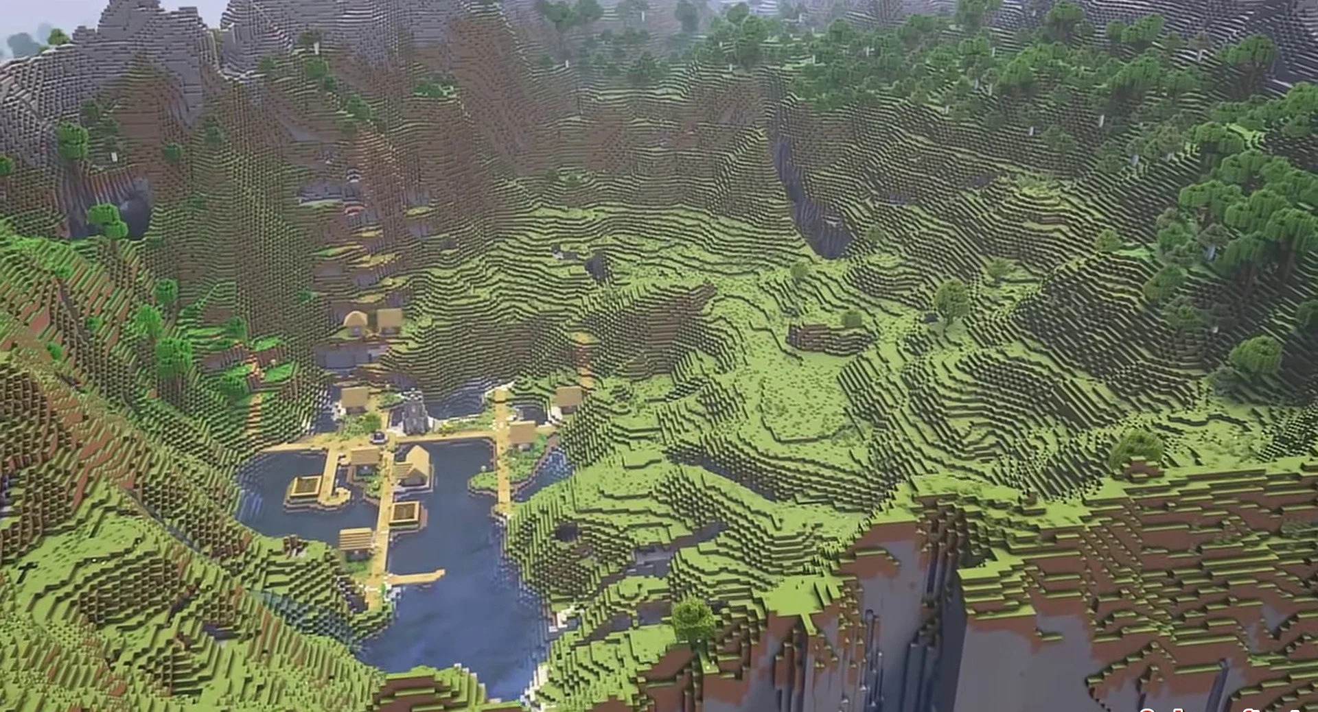 Minecraft seed 6942694277265162049 — скриншот 1
