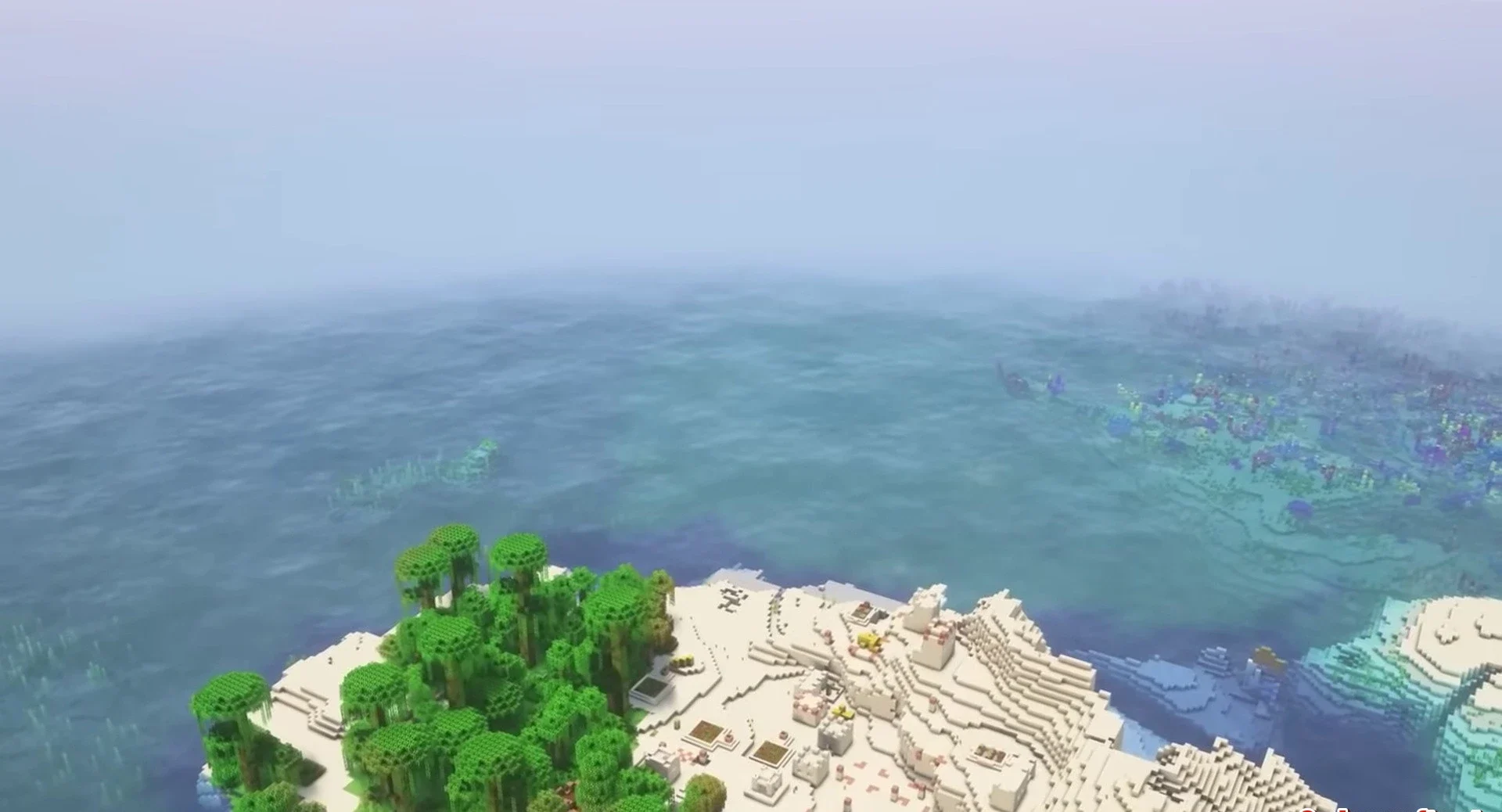 Minecraft seed 6942694333010309456 — скриншот 1