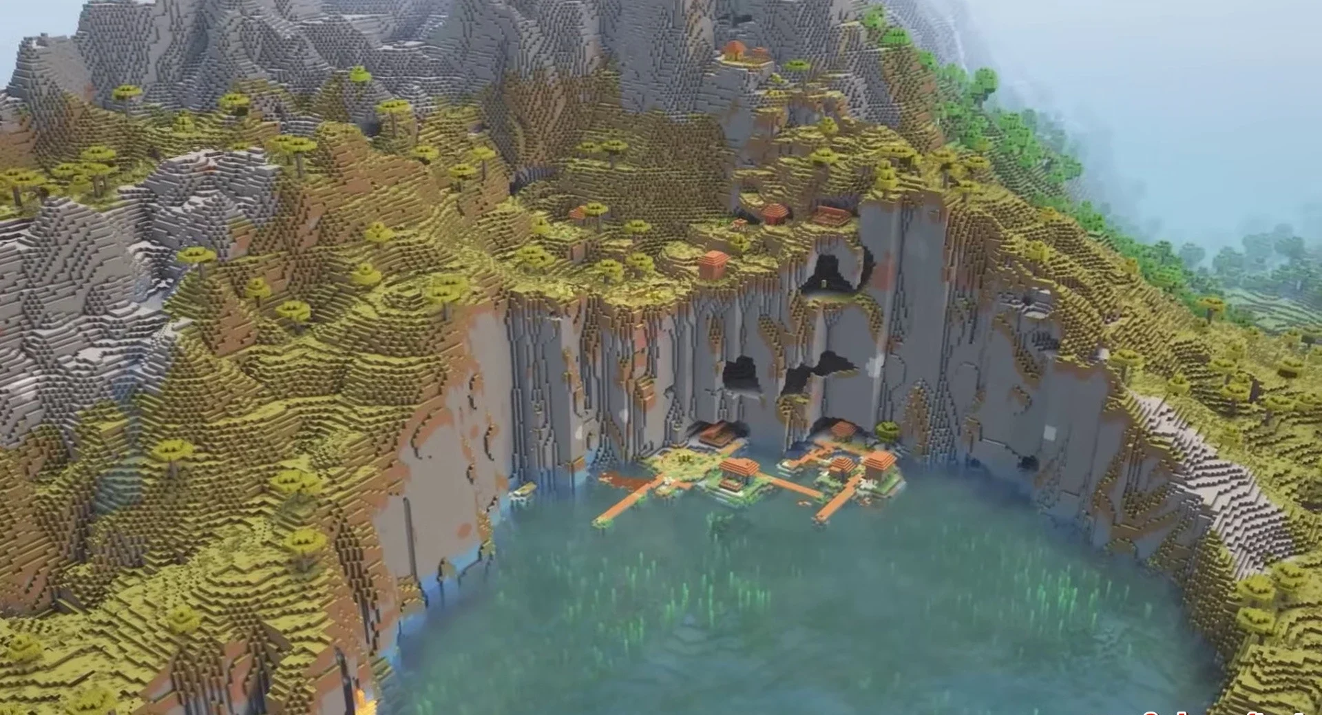 Minecraft seed 694269433433928741 — скриншот 1