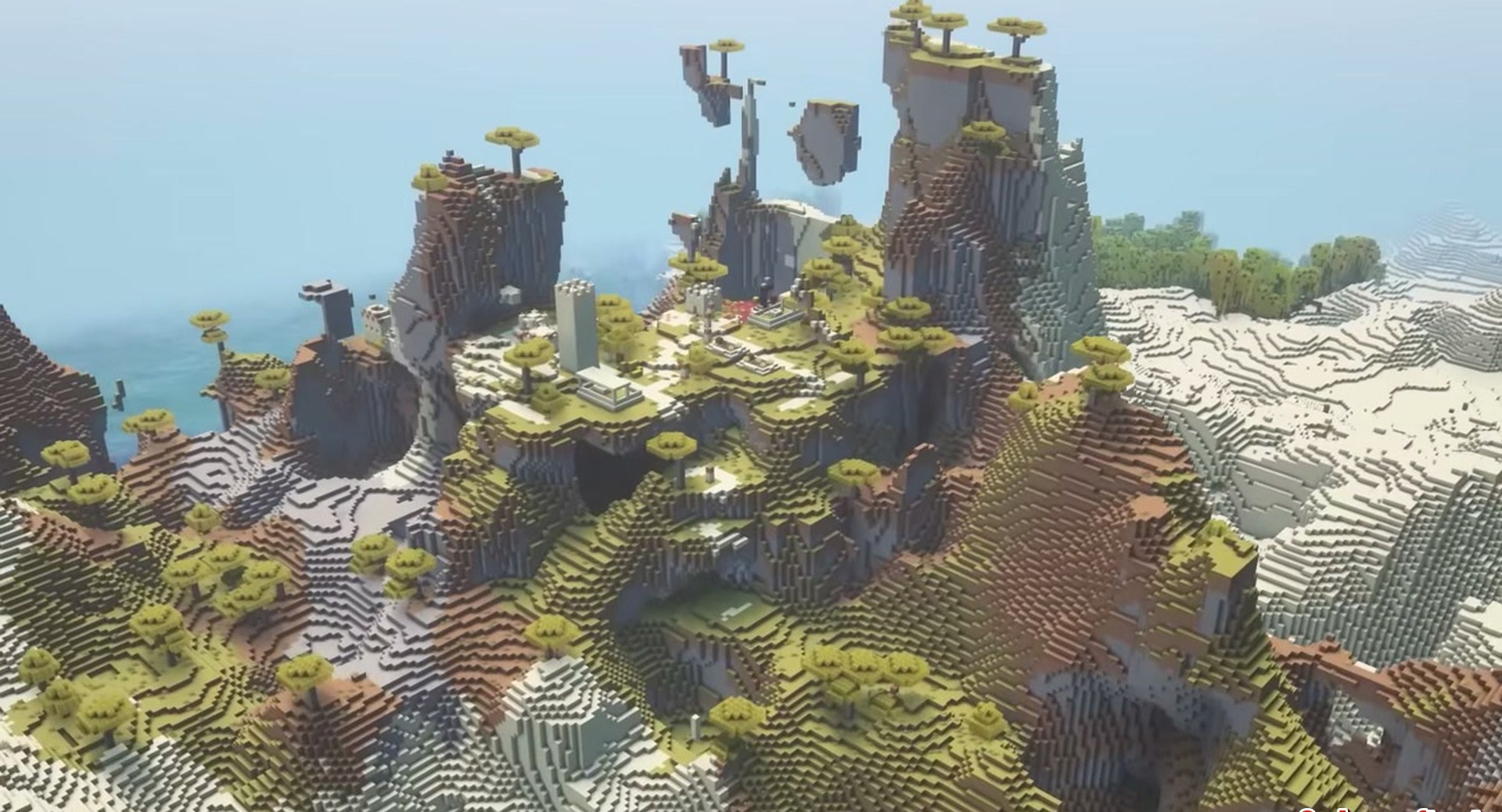 Minecraft seed 694269463363272479 — скриншот 1