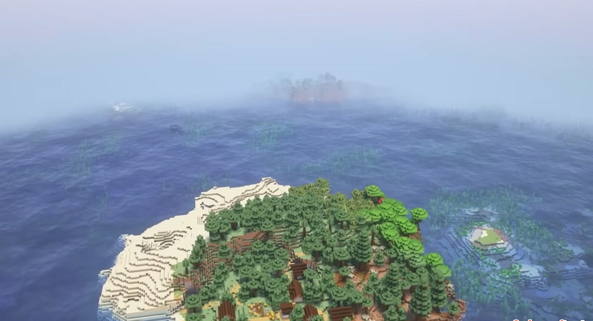 Minecraft seed 6942694742654631053 — скриншот 1