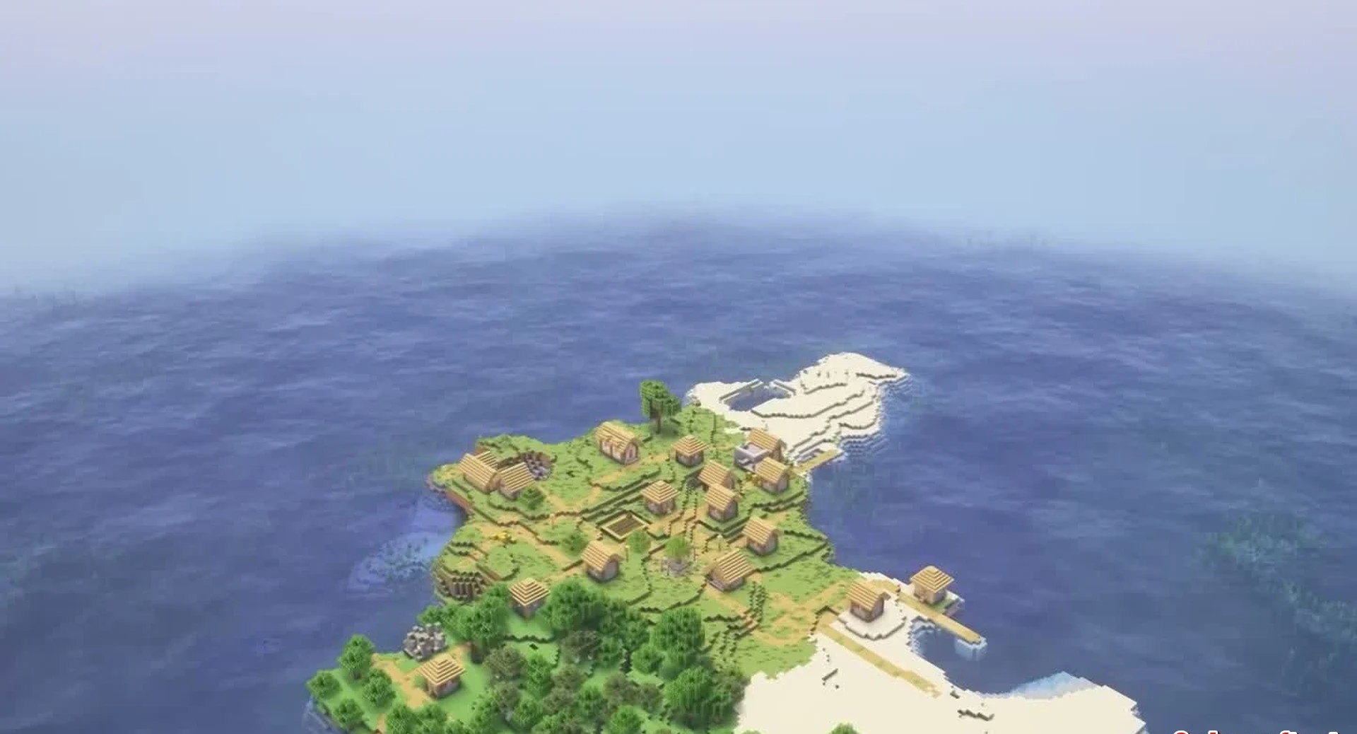 Minecraft seed 6942694790437908607 — скриншот 1