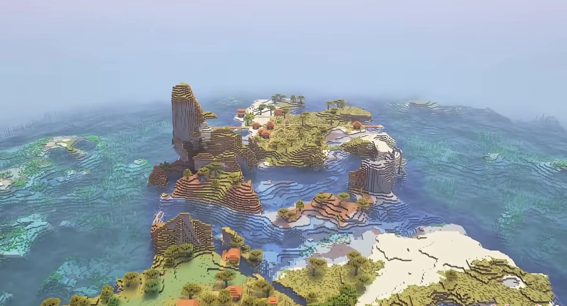 Minecraft seed 6942694980884117004 — скриншот 1