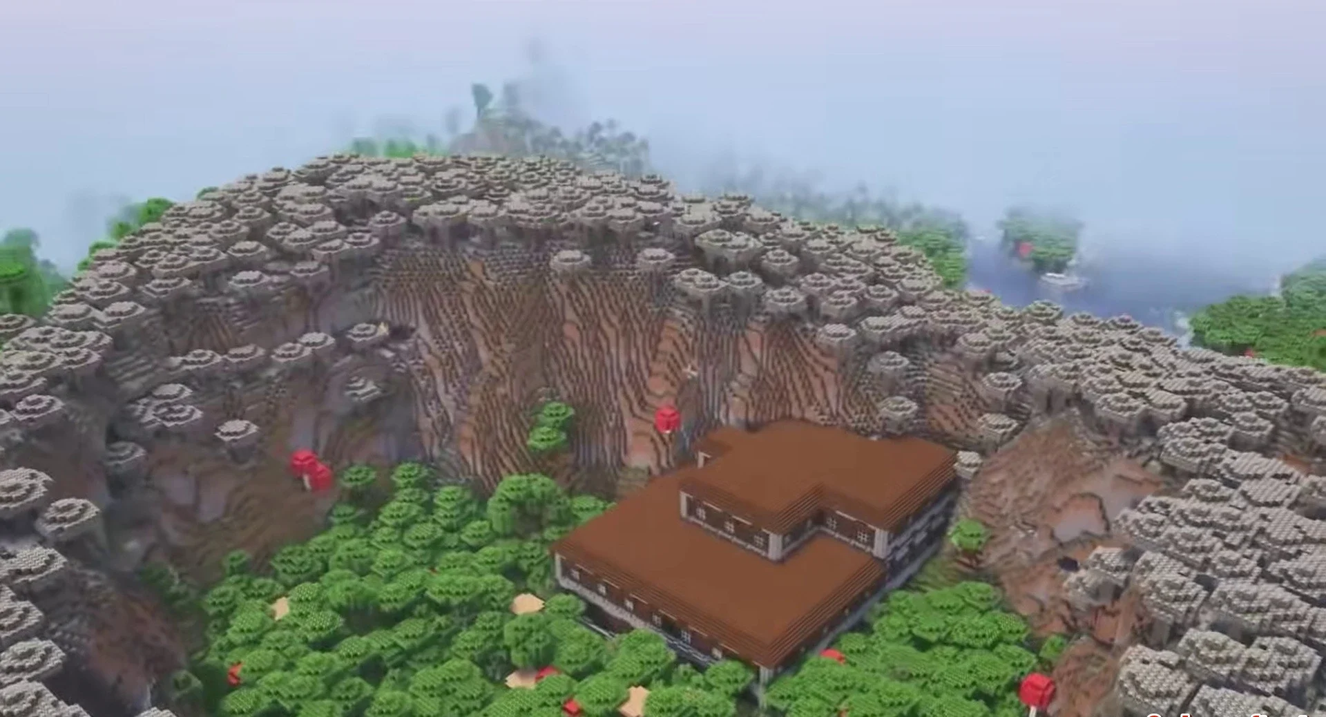 Minecraft seed 6942695442684506 — скриншот 1