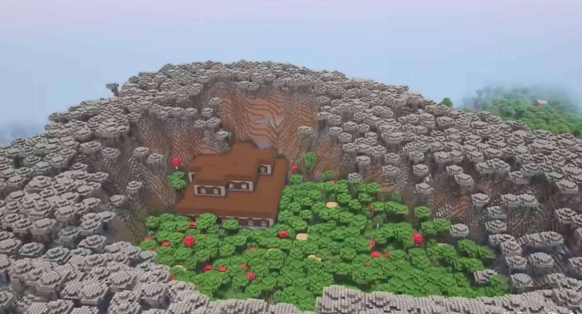 Minecraft seed 6942696586691062 — скриншот 1